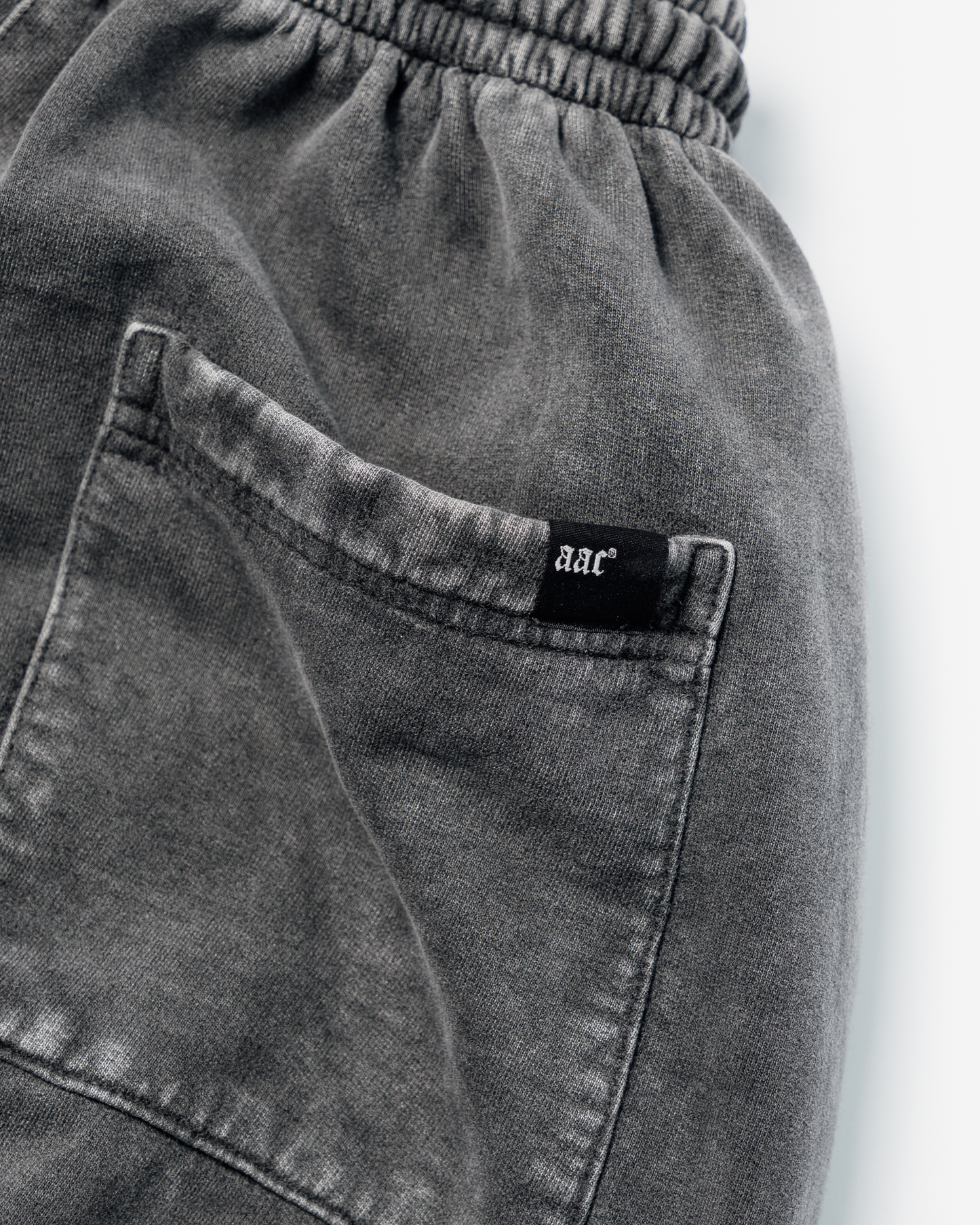 CHROME BLAACK BASIC SWEATPANTS (adjustable)