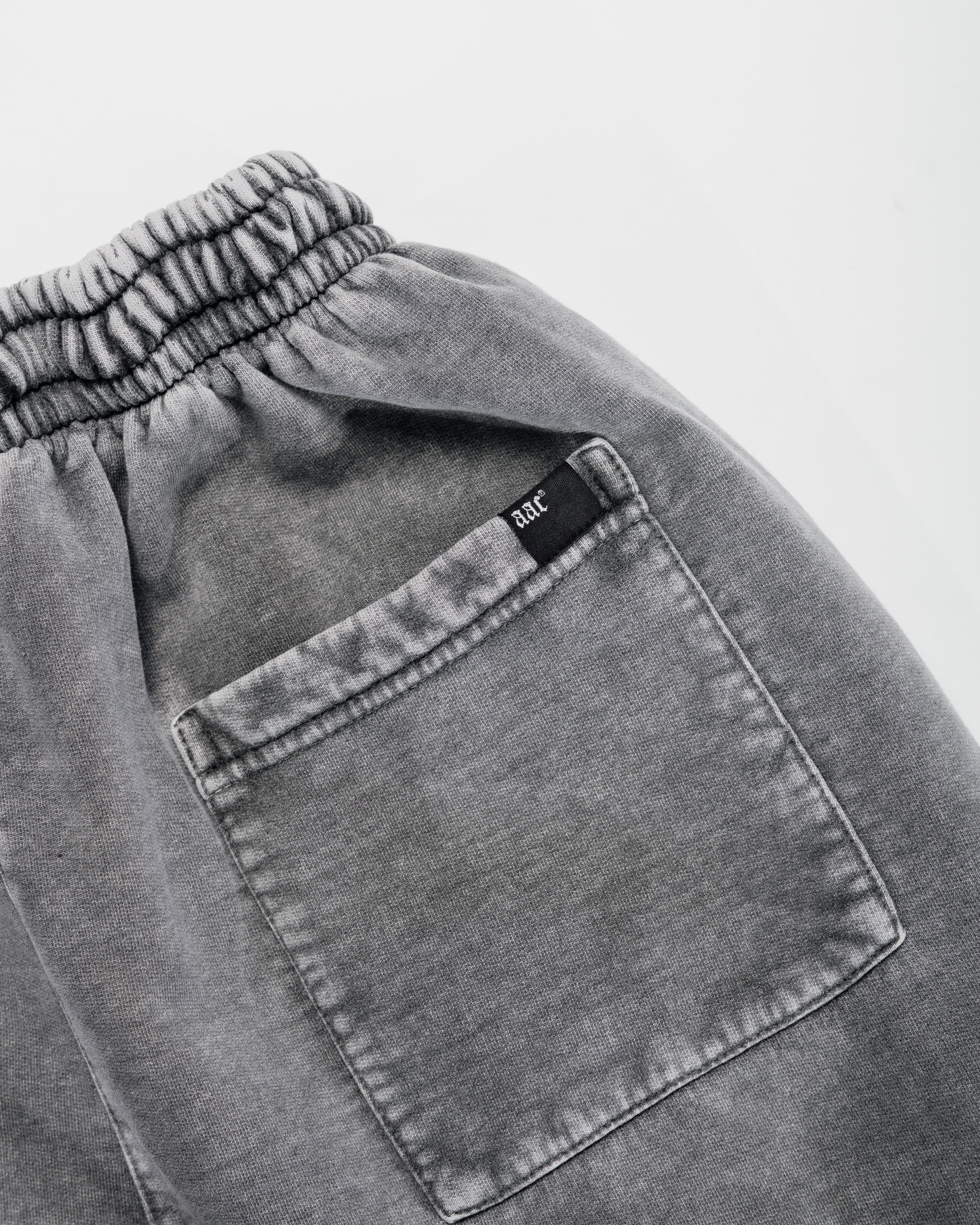 CHROME BLAACK BASIC SWEATPANTS (adjustable)