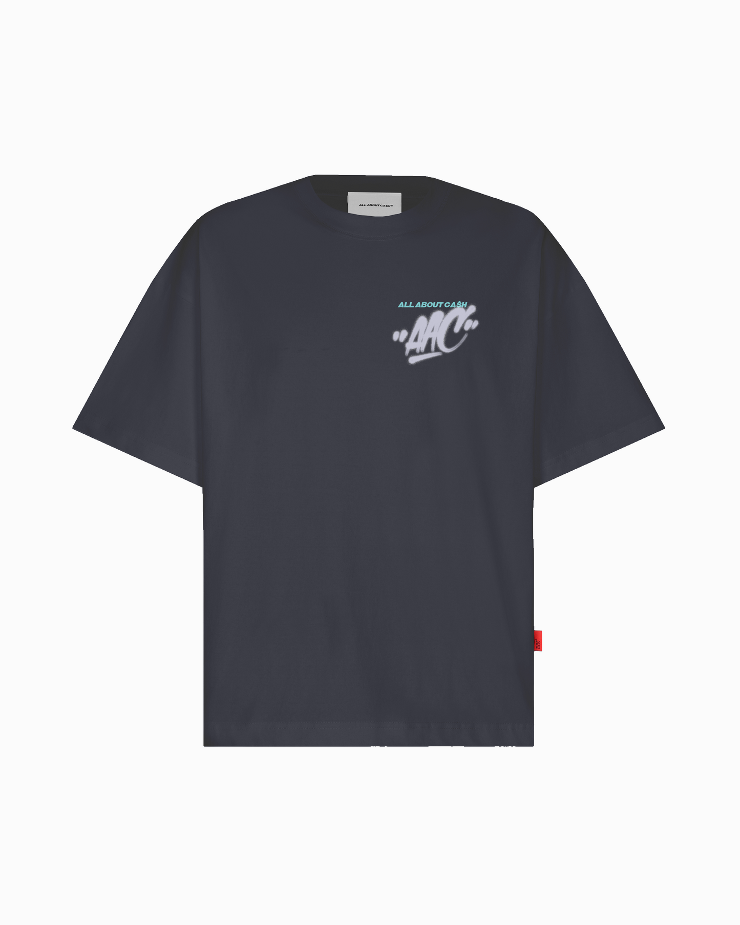 TARATA GREY TAG TEE