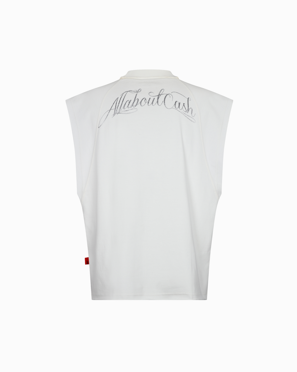SLEEVELESS WHITE TEE
