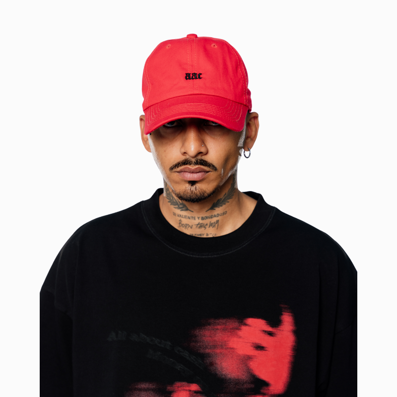 MOMM AAC RED DAD CAP
