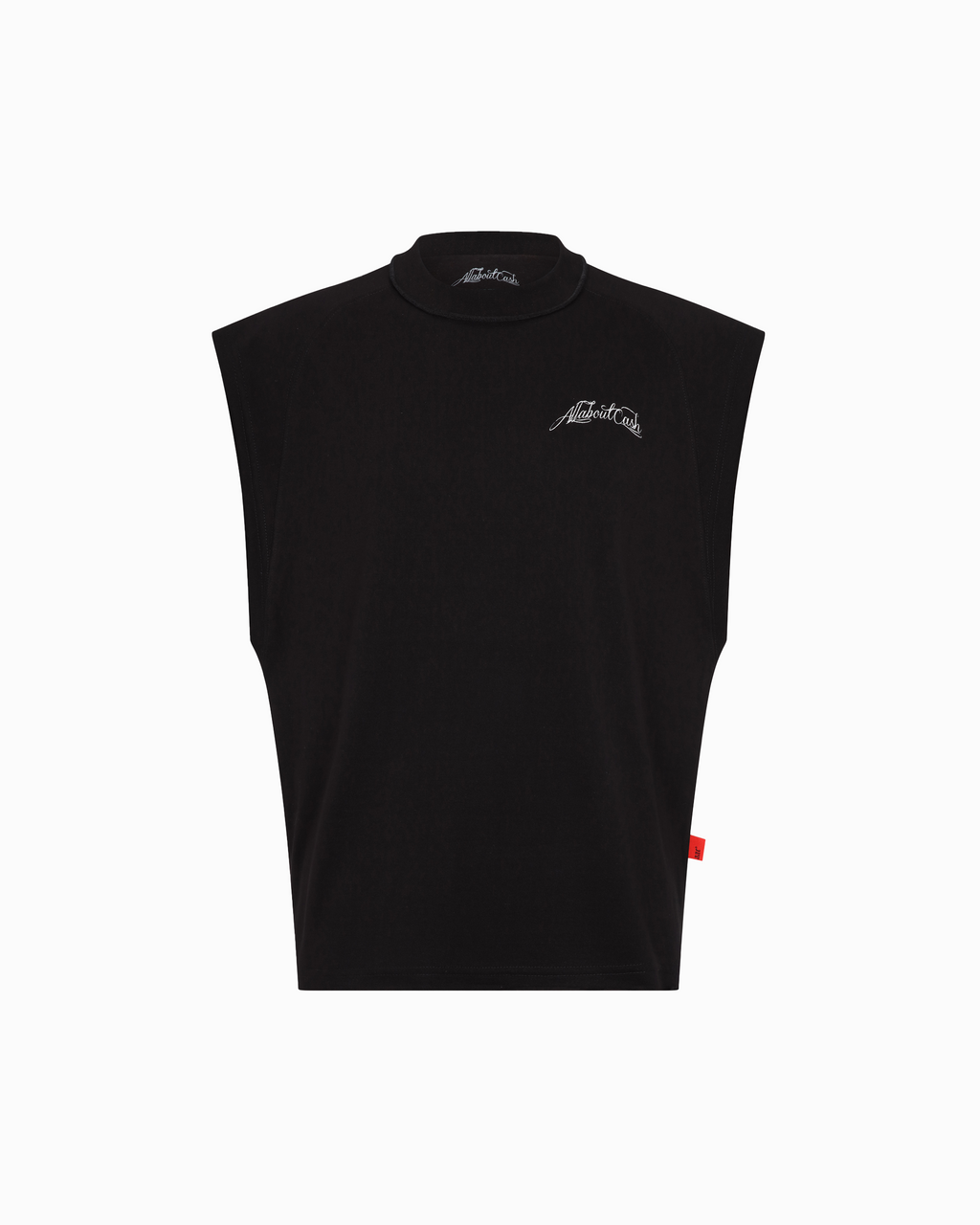 SLEEVELESS BLAACK TEE