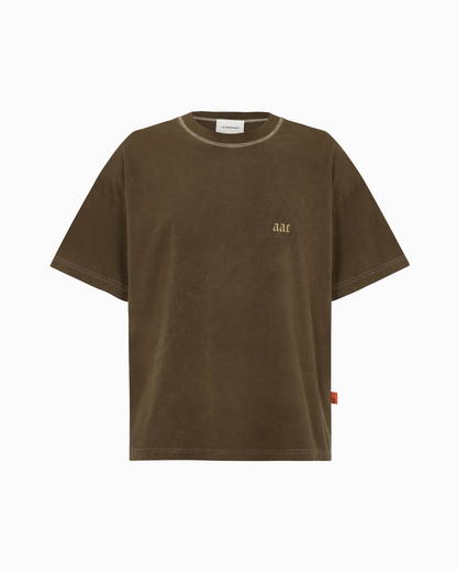 MONOGRAM CHROME BROWN TEE