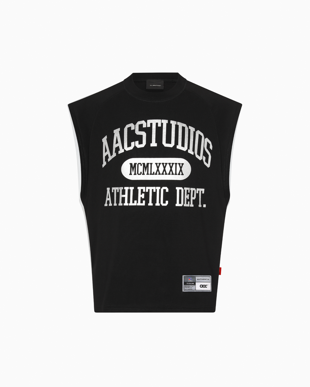 ATHLETIC BLAACK SLEEVELESS TEE