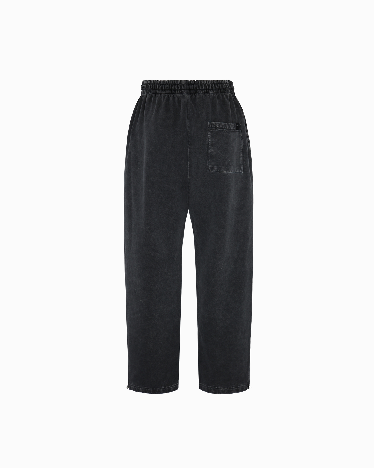 CHROME BLAACK BASIC SWEATPANTS (adjustable)