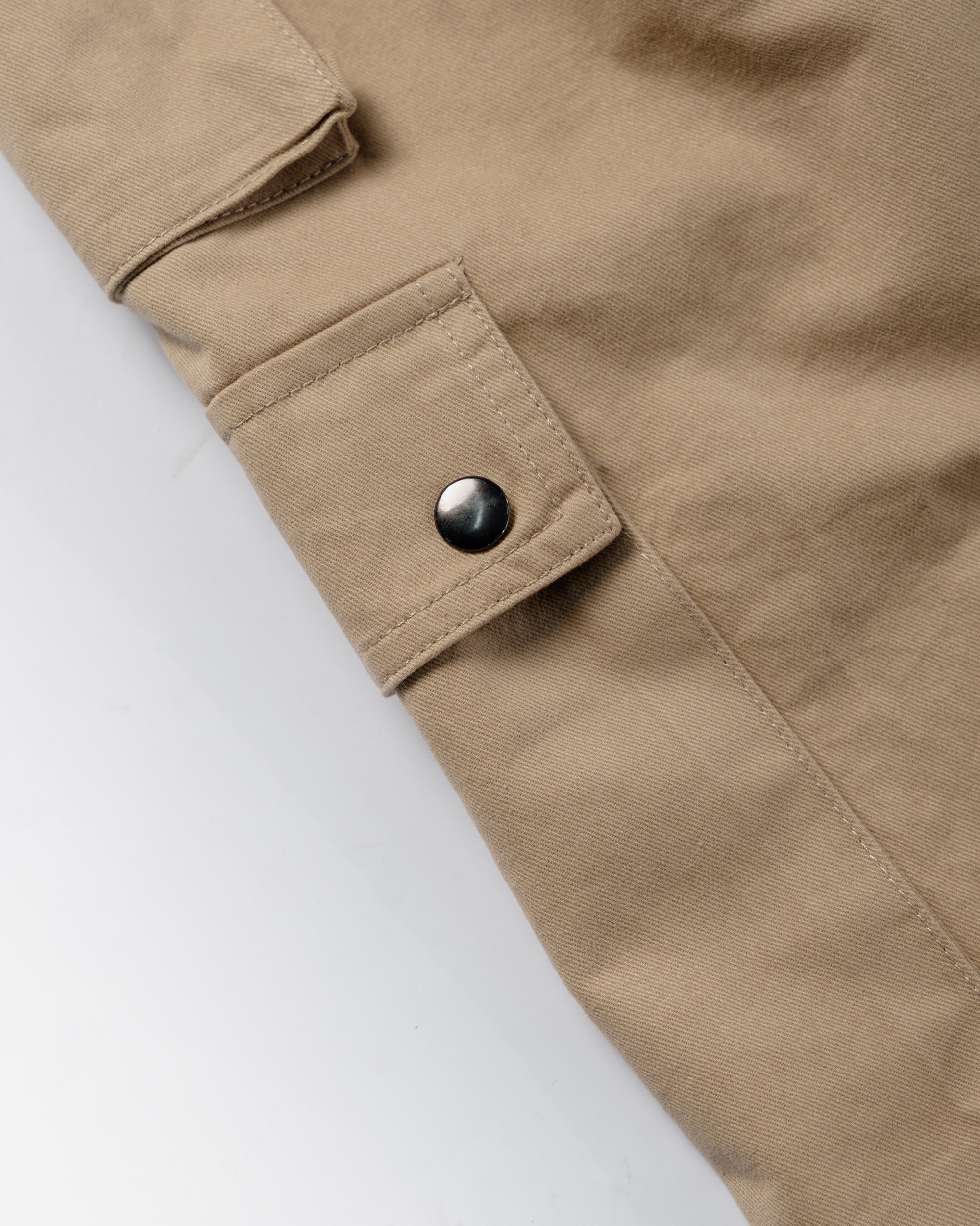 FOUR POCKET CAMEL CARGO PANTS
