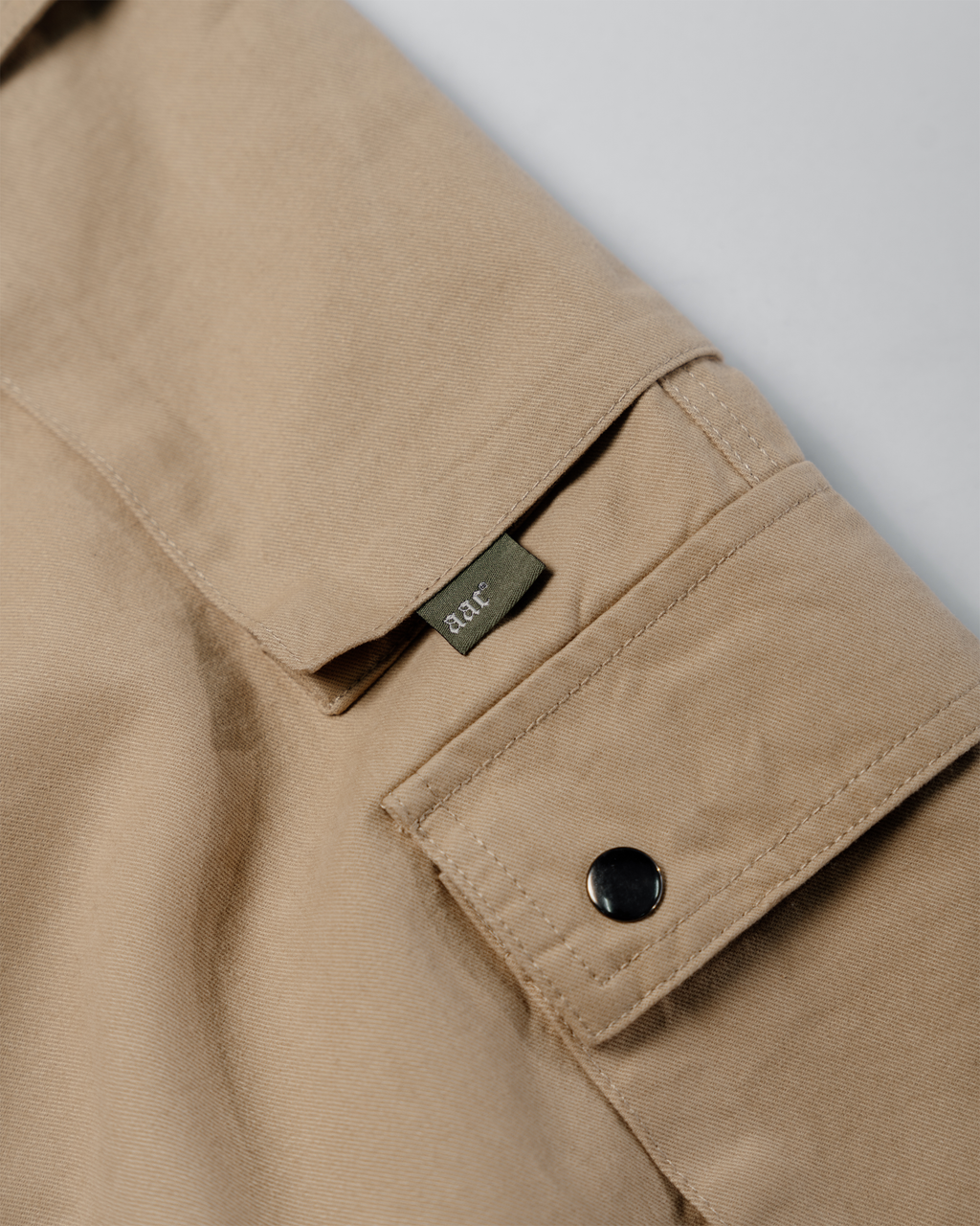 FOUR POCKET CAMEL CARGO PANTS