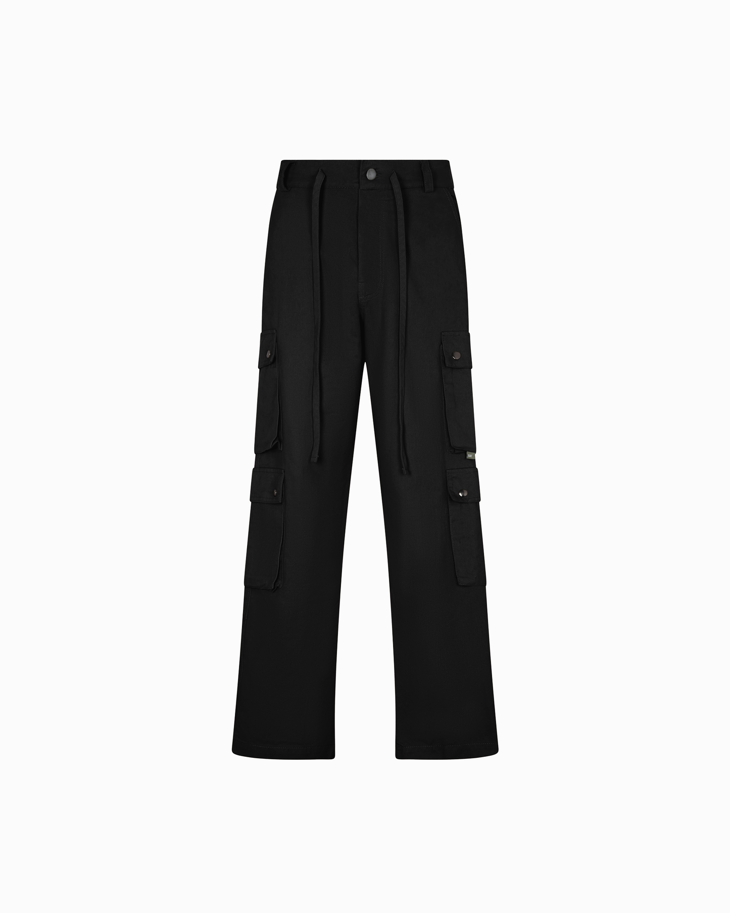 FOUR POCKET BLAACK CARGO PANTS