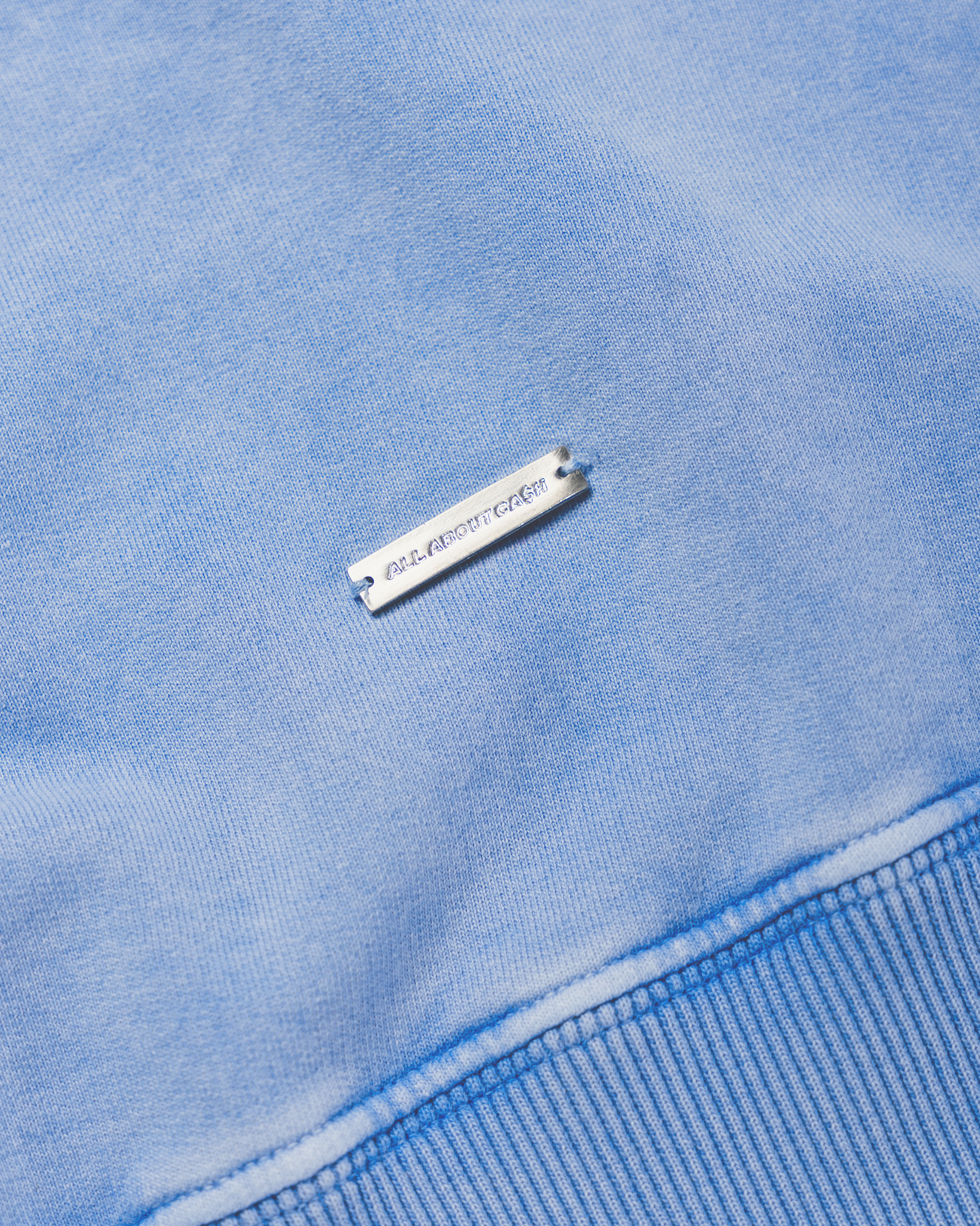CRYSTALZ LIGHT BLUE CREWNECK