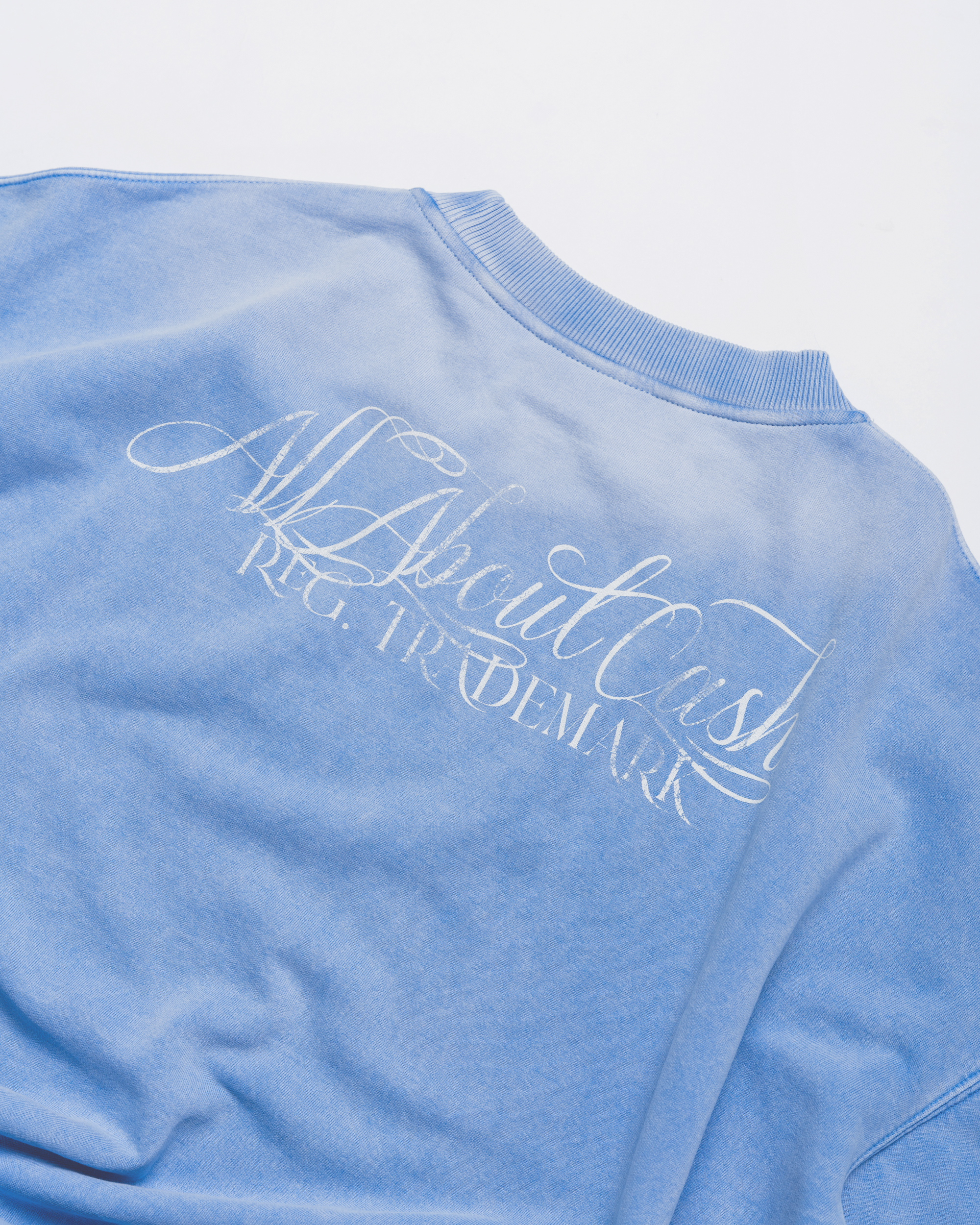 CRYSTALZ LIGHT BLUE CREWNECK