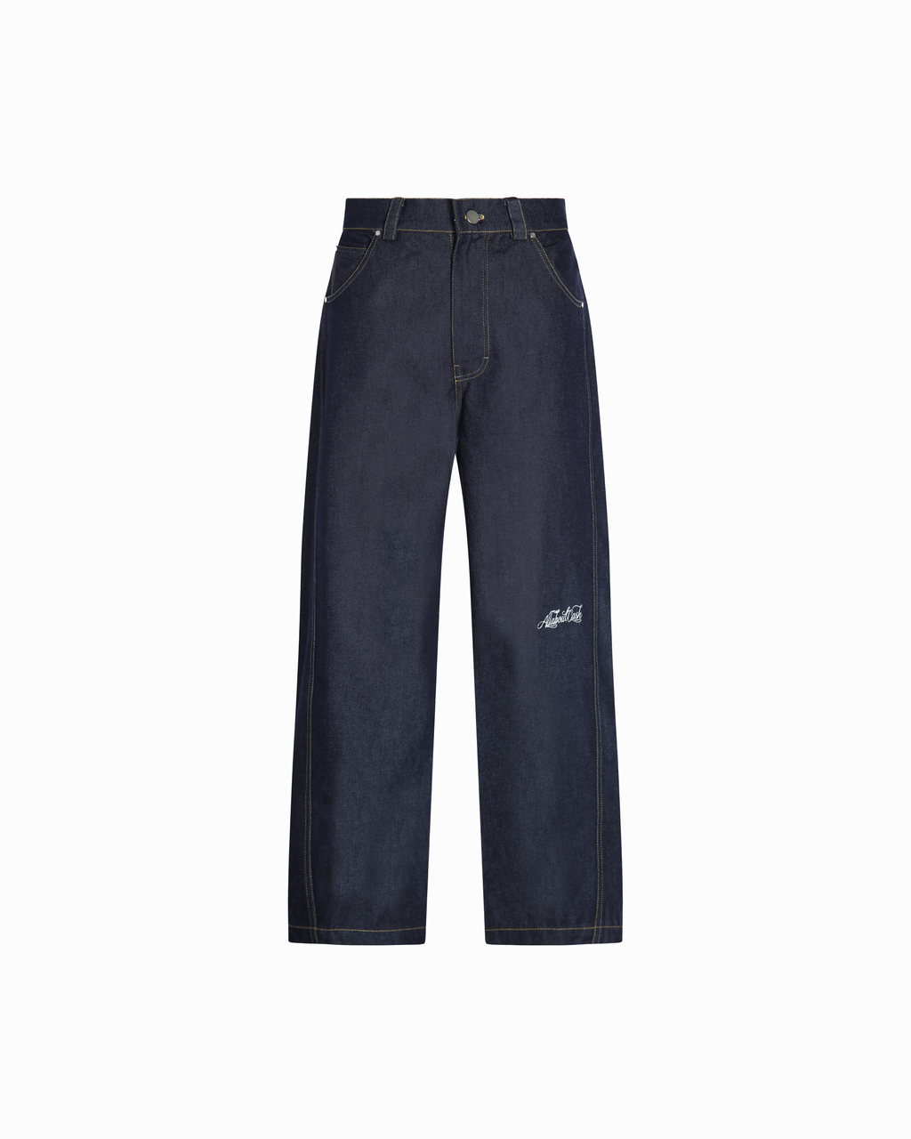 AAC INDIGO CURVED PANTS