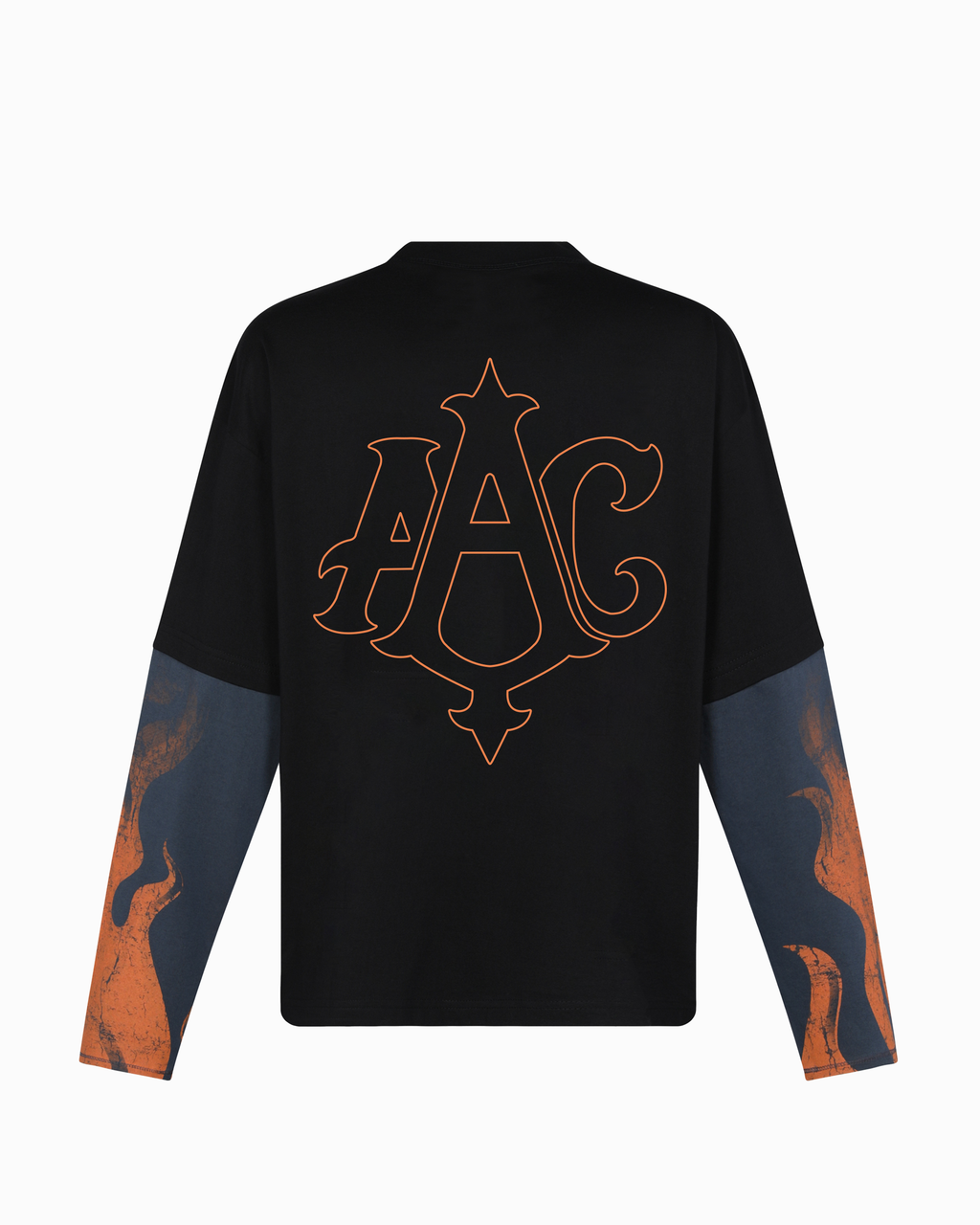 FLAMESSS DOUBLE SLEEVE TEE