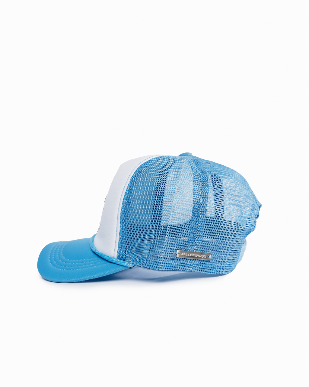 CRYSTALZ LIGHT BLUE TRUCKER CAP