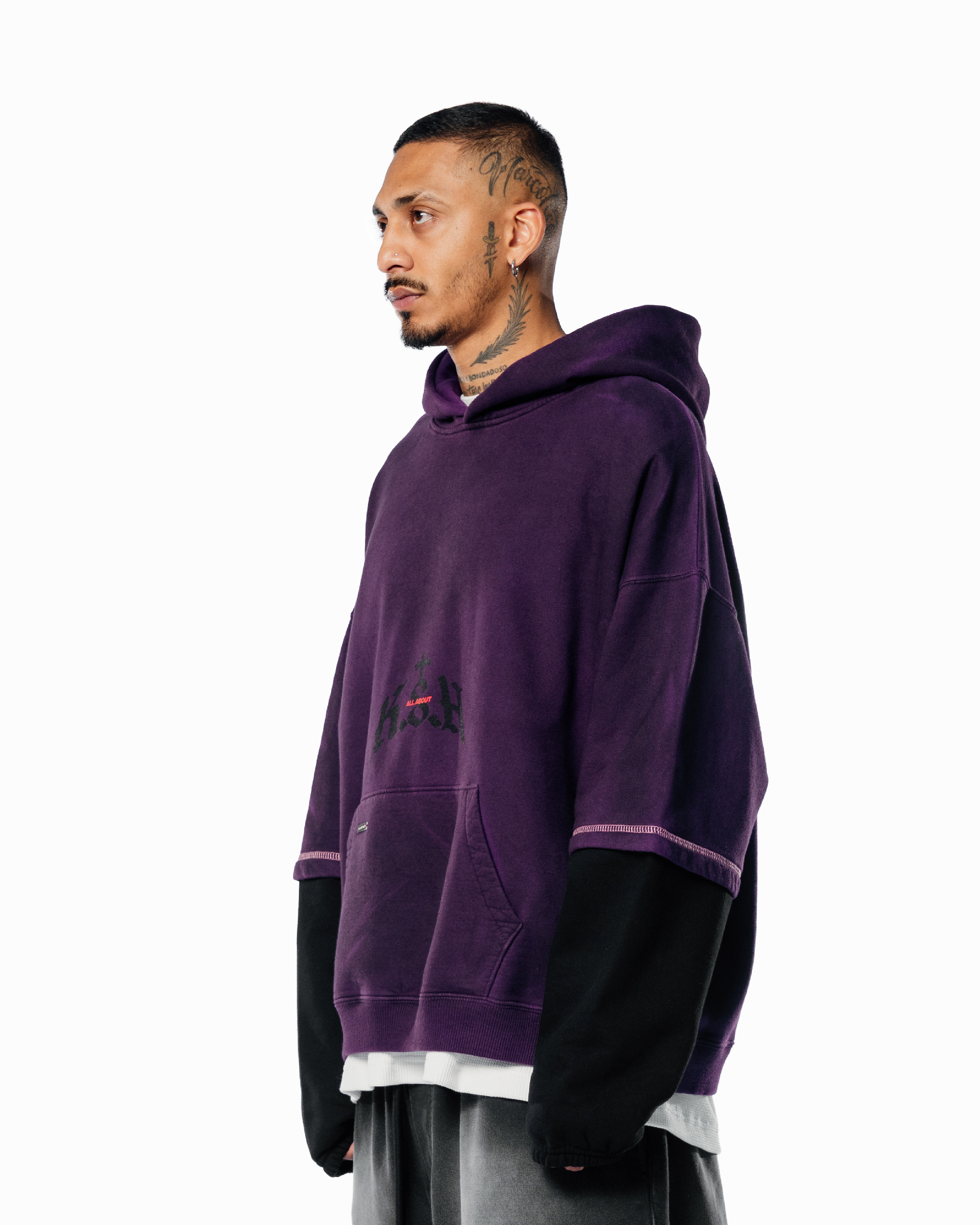 MIDNIGHT PURPLE KSH HOODIE