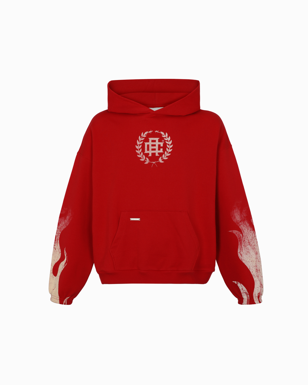 FLAMESSS RED HOODIE