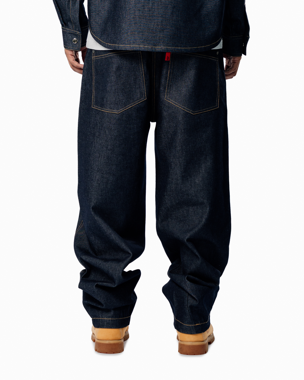 AAC INDIGO CURVED PANTS