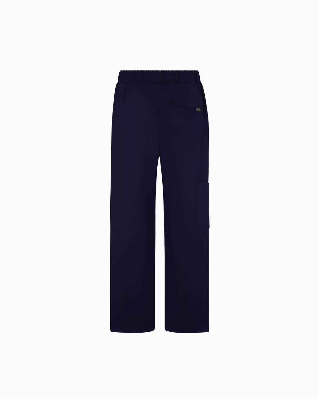 BLUE WIDE LEG TROUSERS