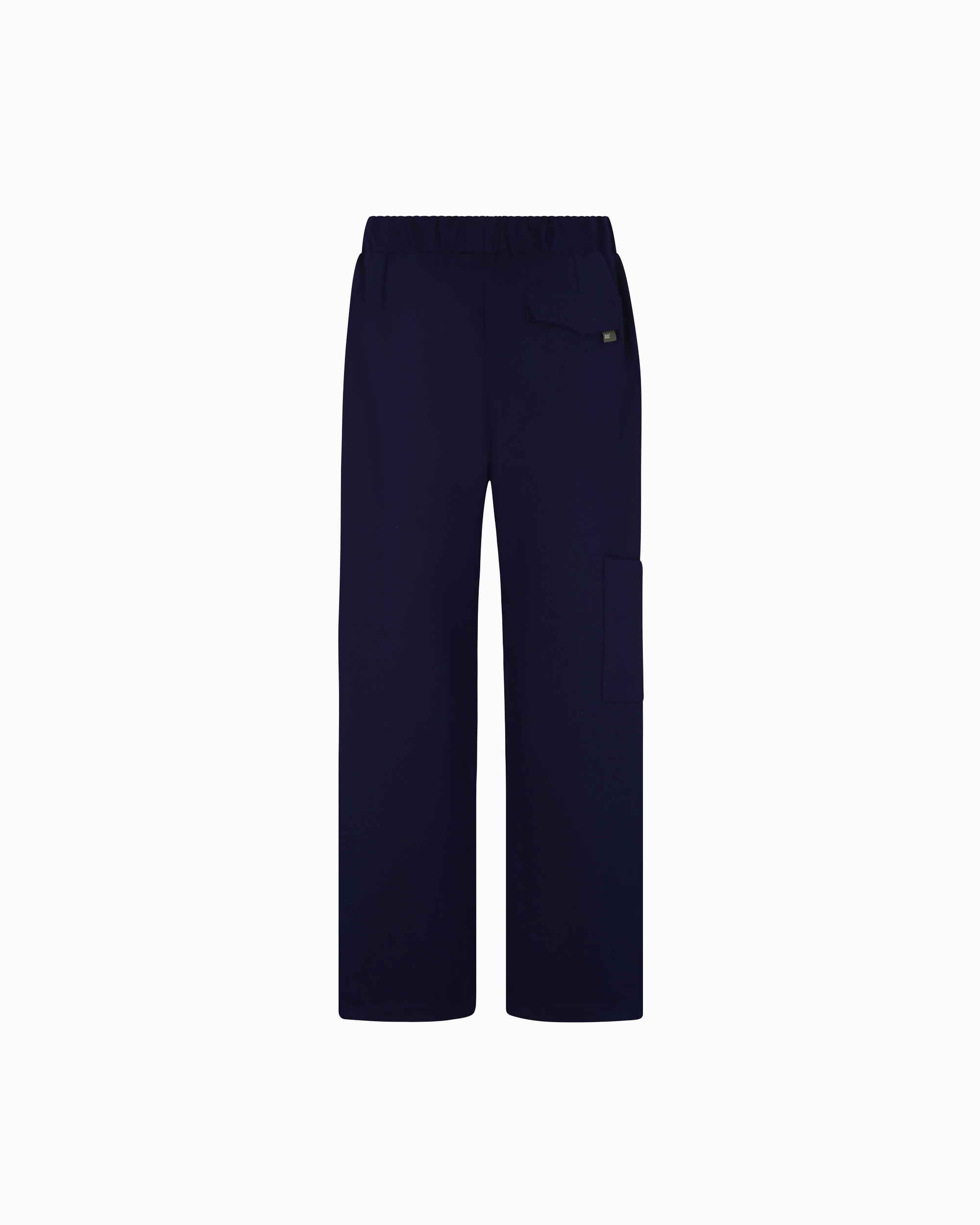 BLUE WIDE LEG TROUSERS