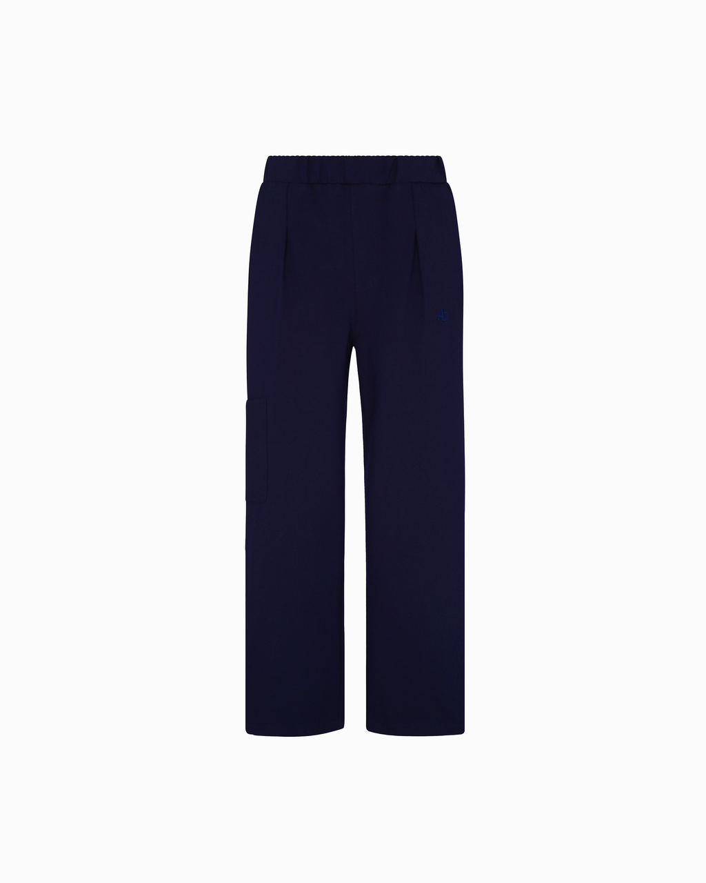 BLUE WIDE LEG TROUSERS