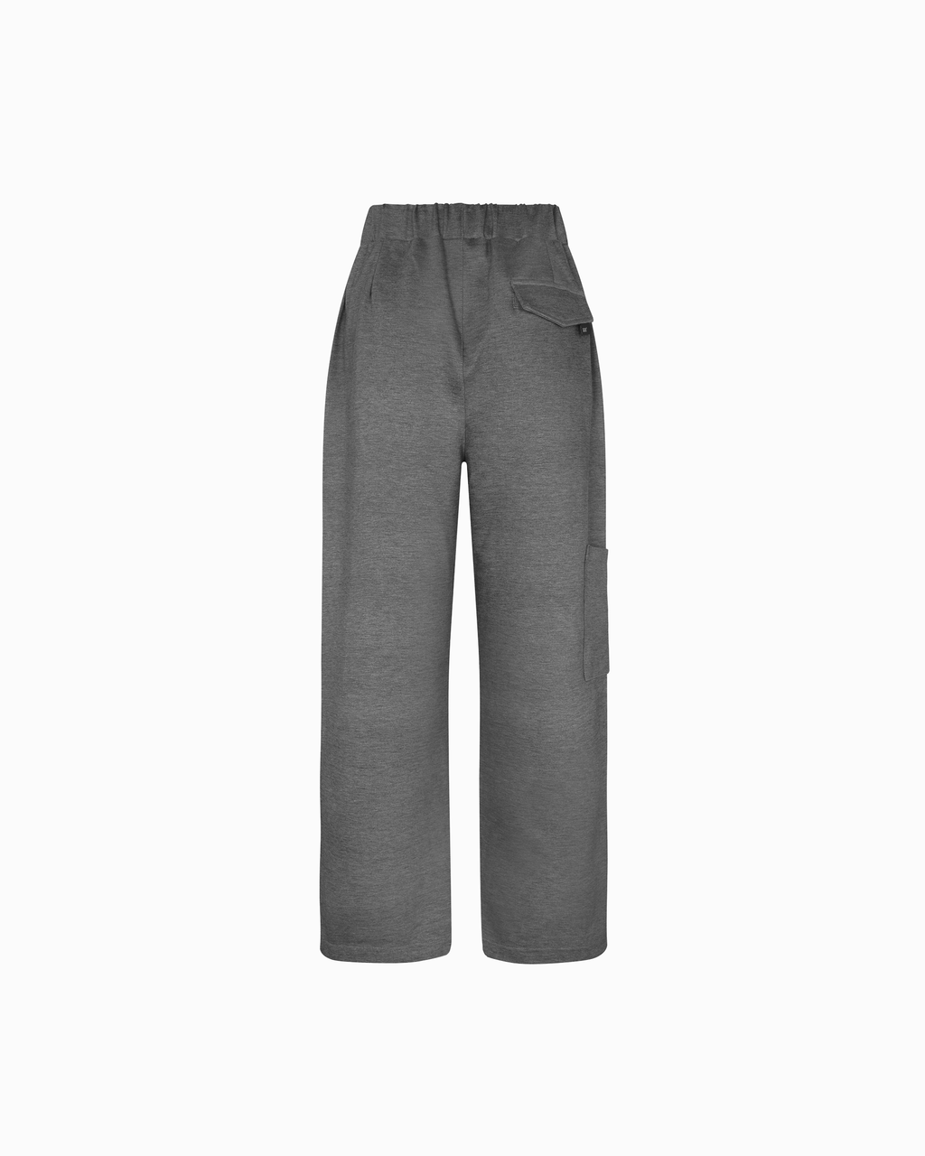 GREY WIDE LEG TROUSERS