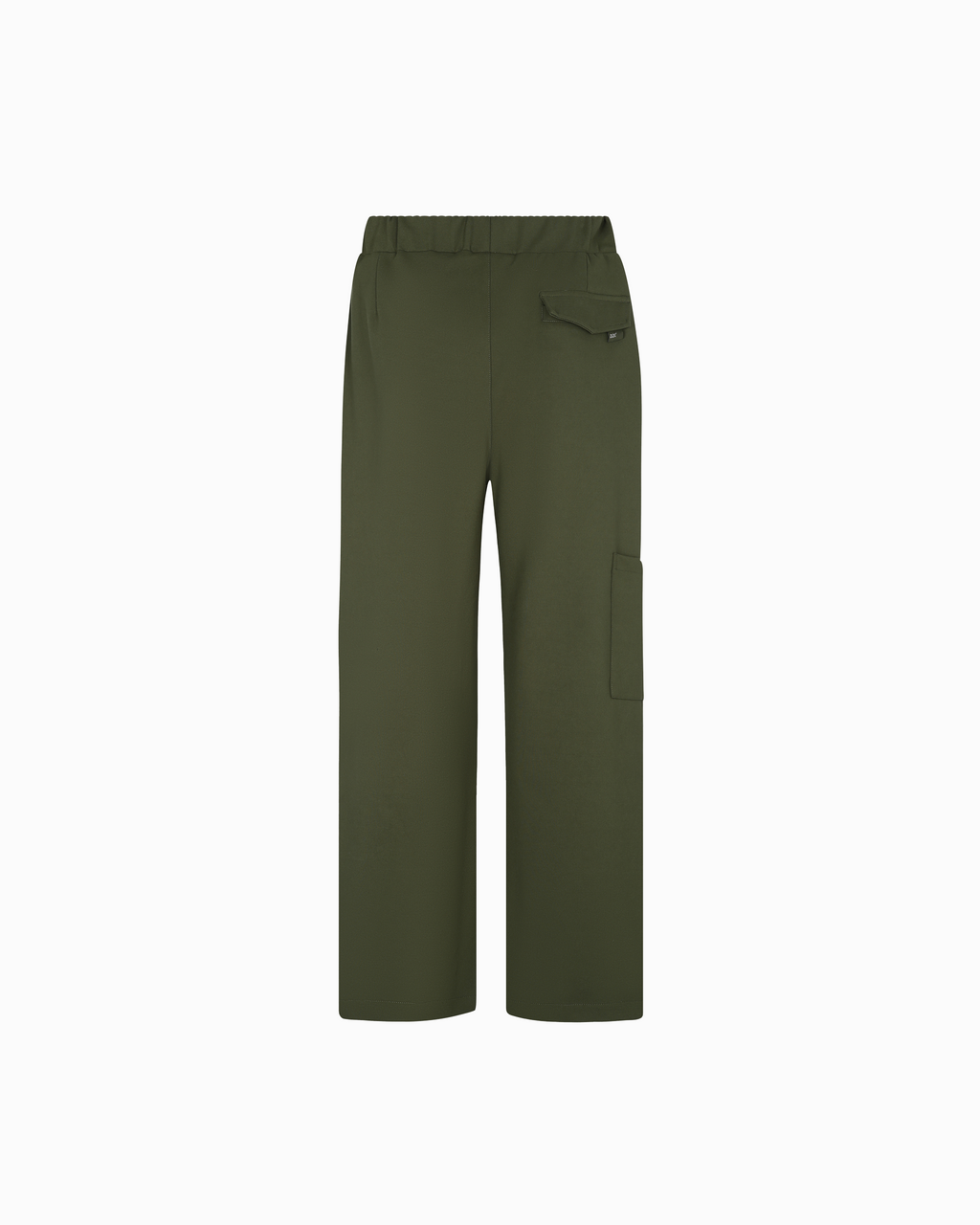 GREEN WIDE LEG TROUSERS
