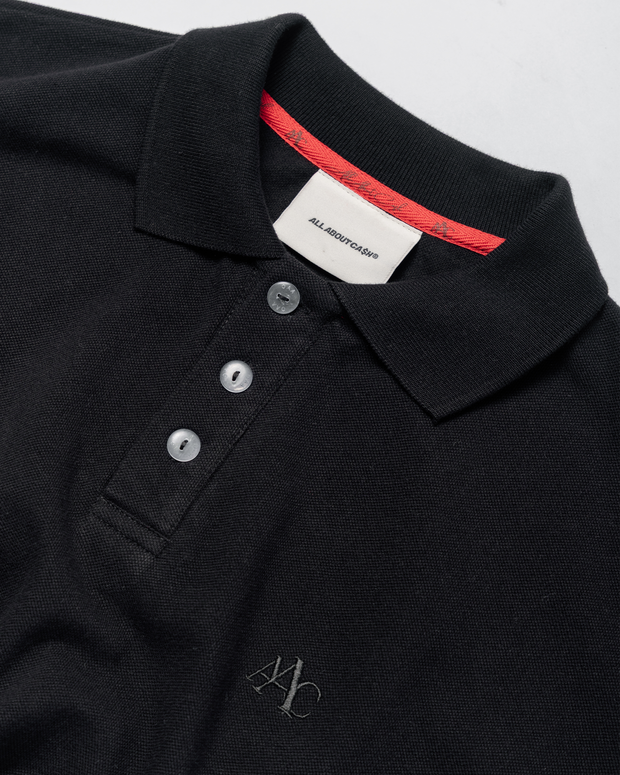 BLACK AAC CLASSIC POLO