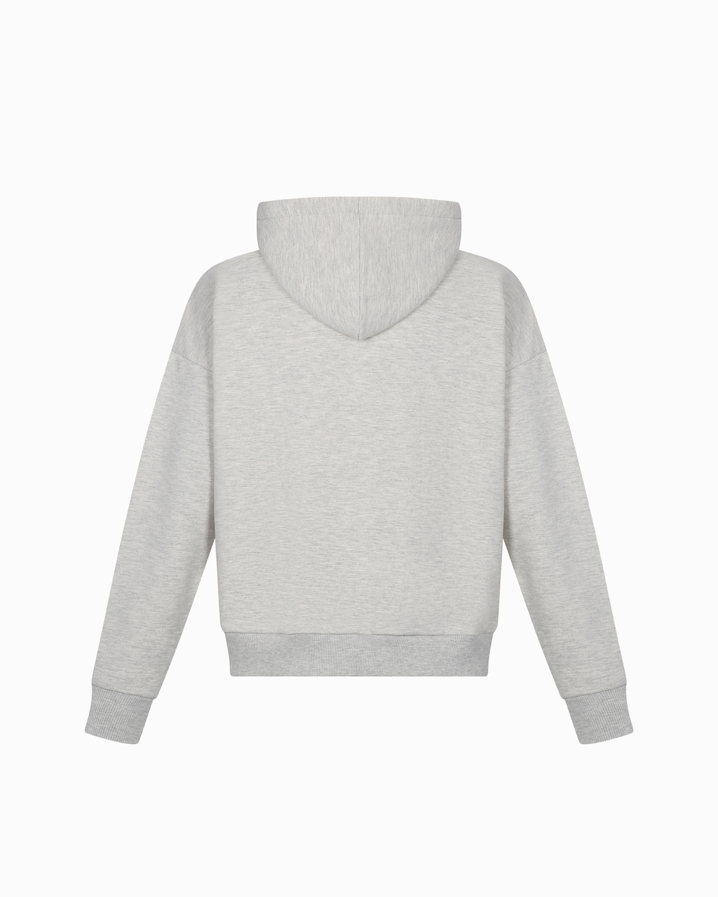 MELANGE BASIC ZIP HOODIE