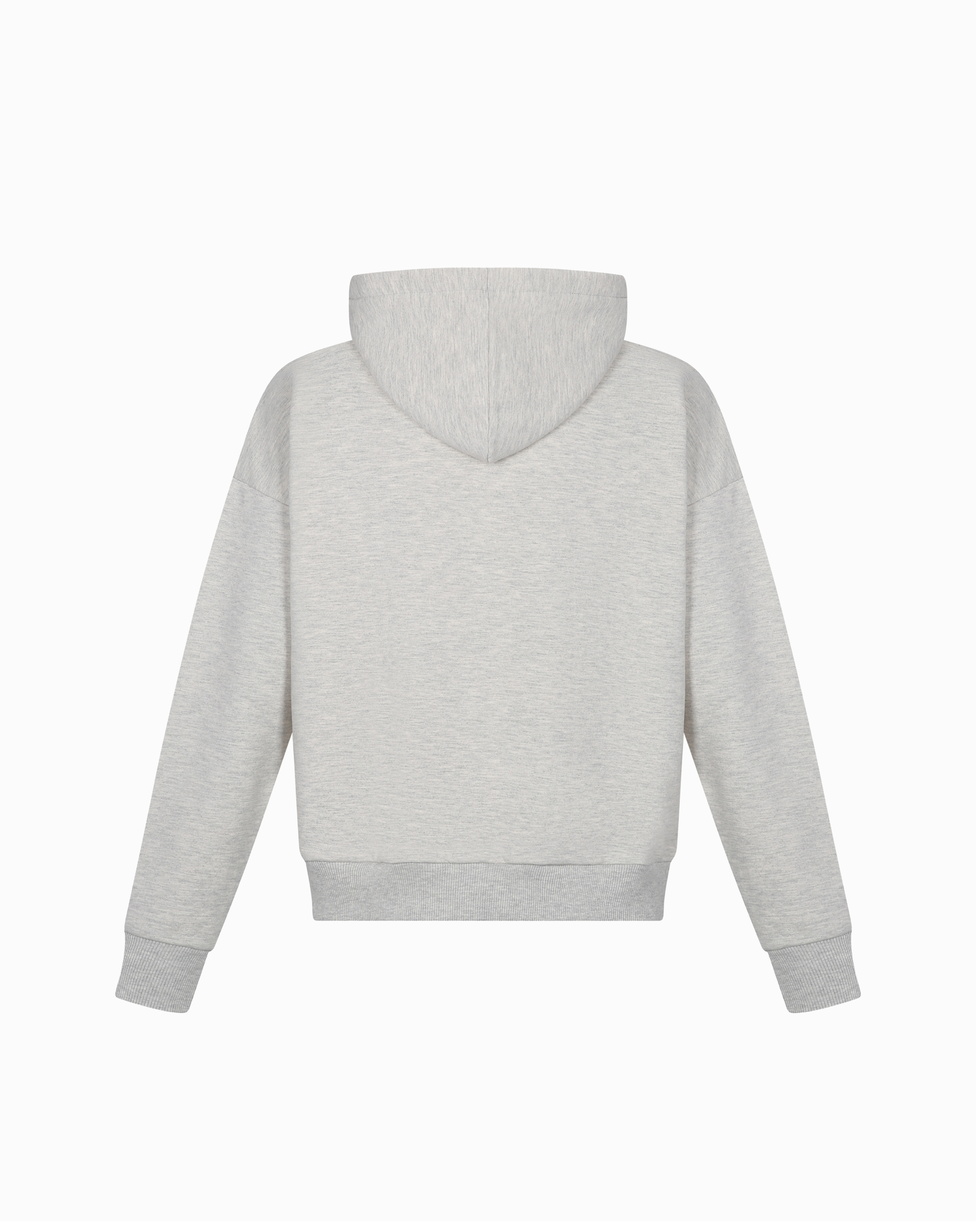 MELANGE BASIC ZIP HOODIE