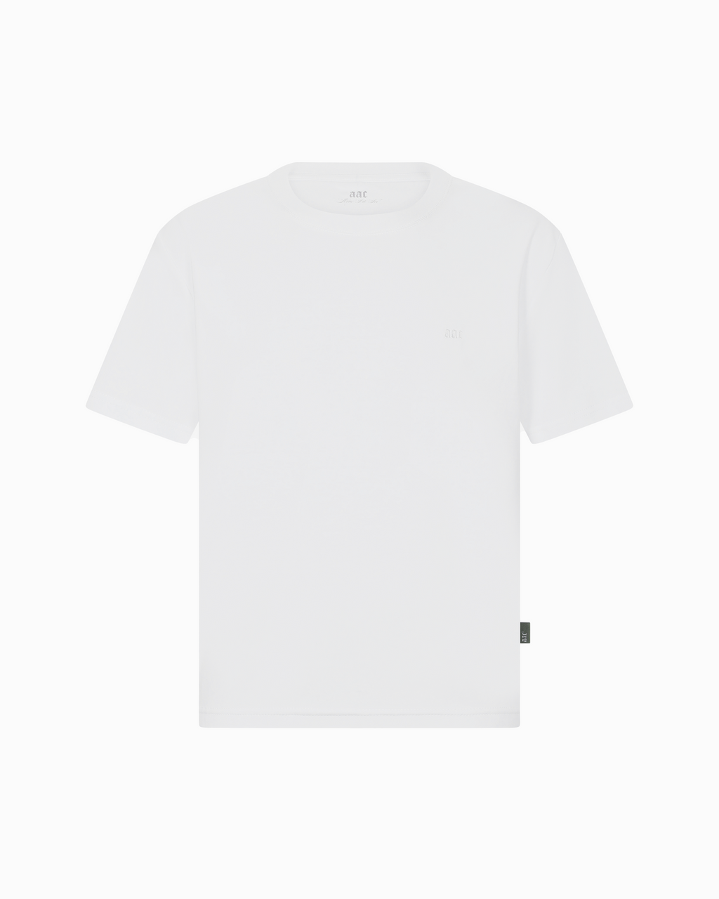 WHITE SLIM FIT TEE