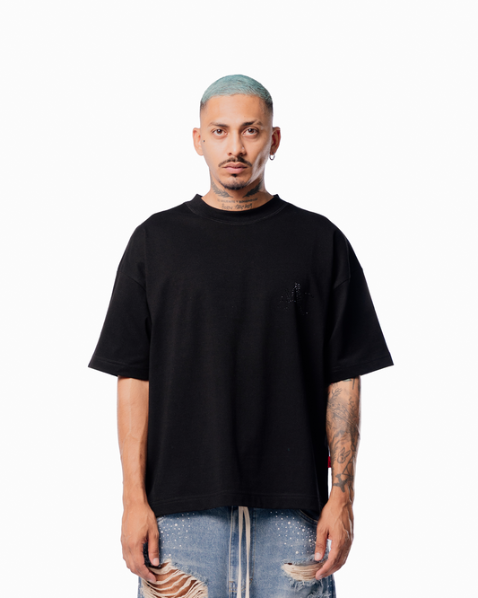 CRYSTALZ BLAACK TEE