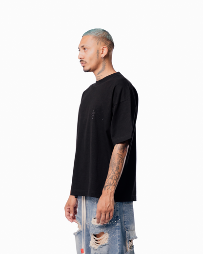 CRYSTALZ BLAACK TEE