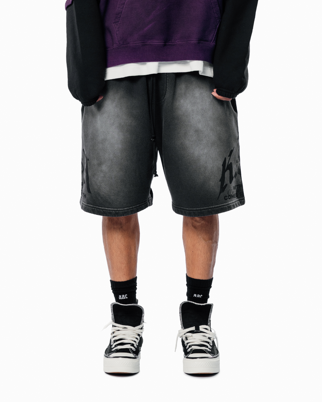 CHROME BLAACK KSH SHORTS