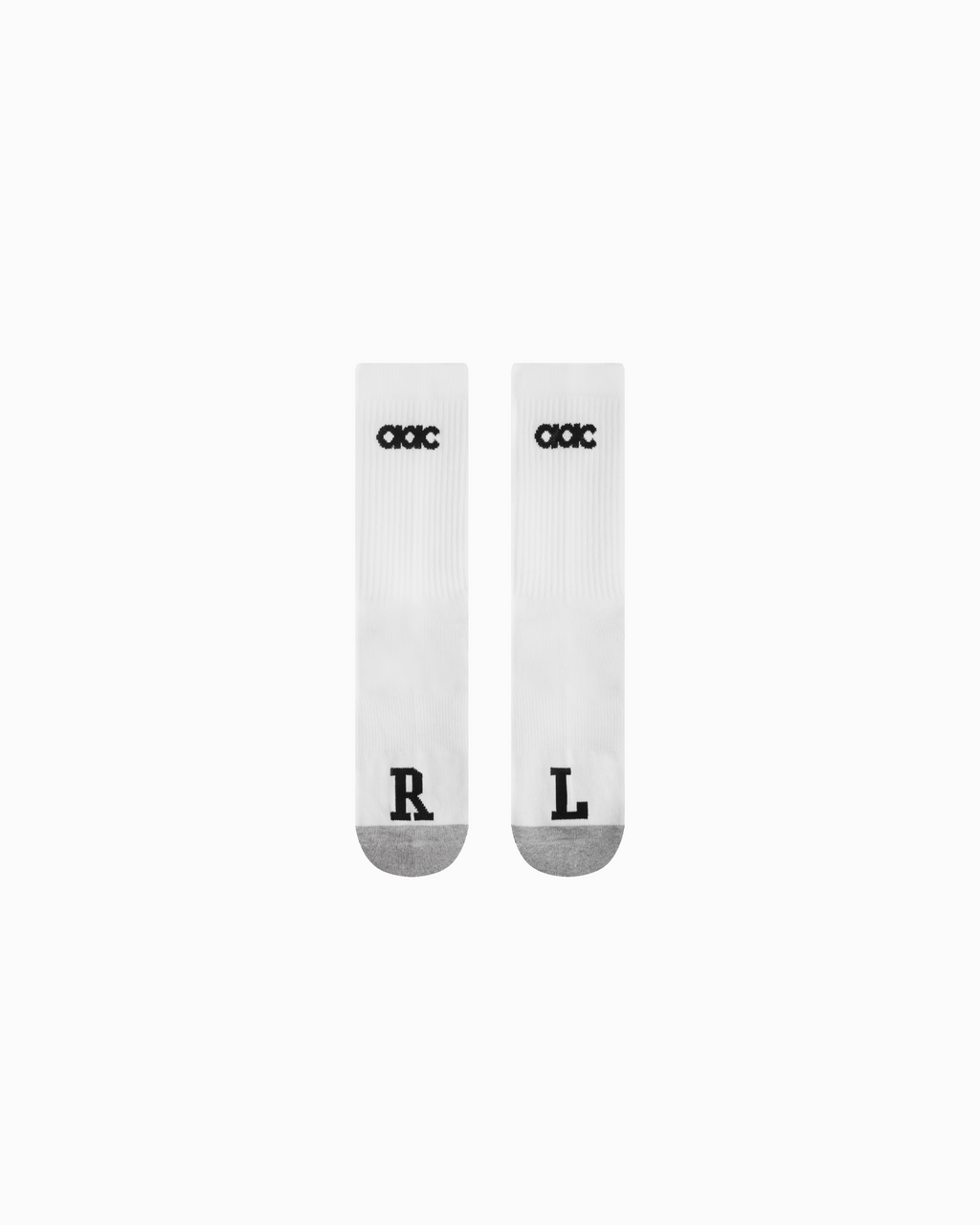 WHITE BASIC AAC SOCKS