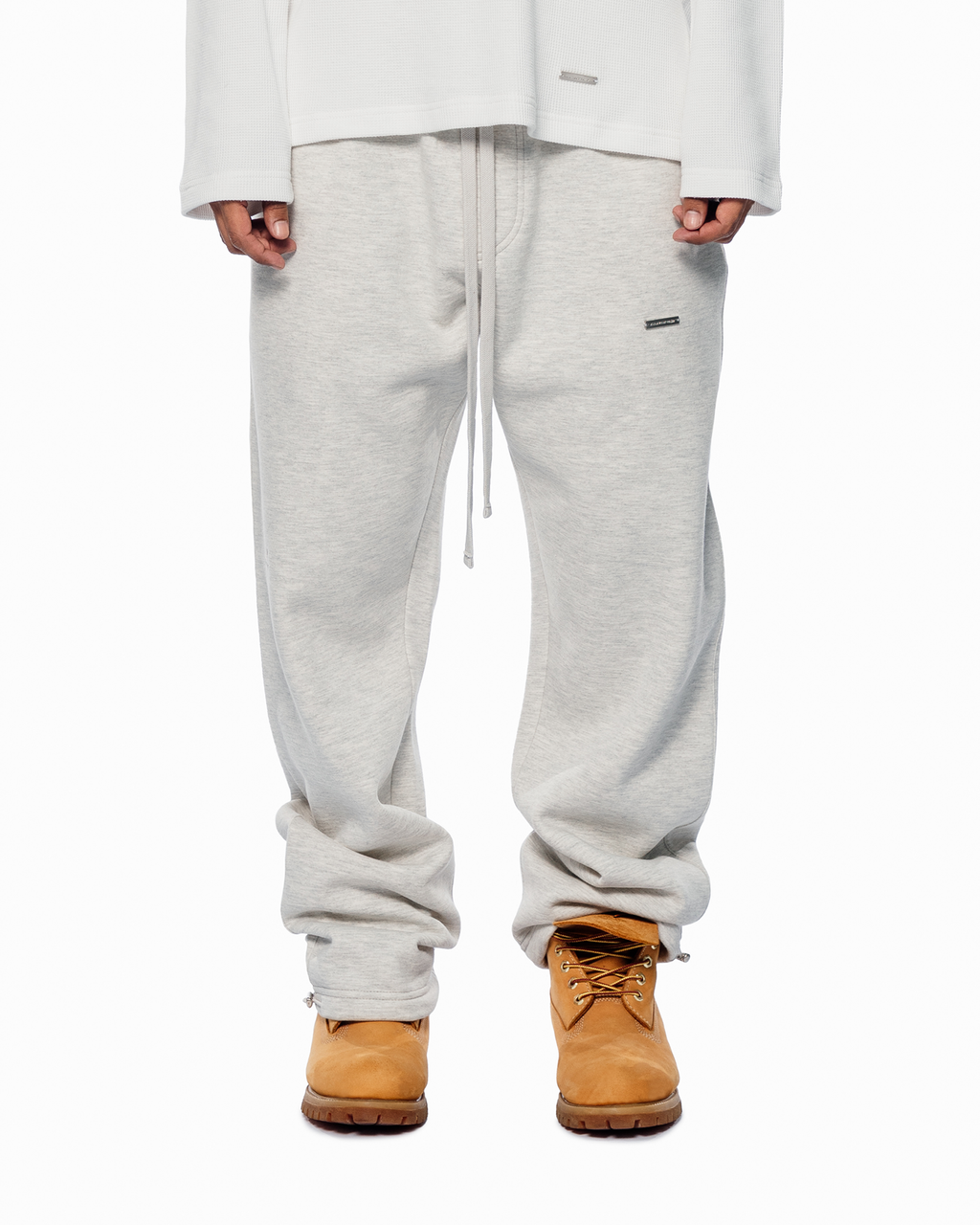 MELANGE BASIC SWEATPANTS