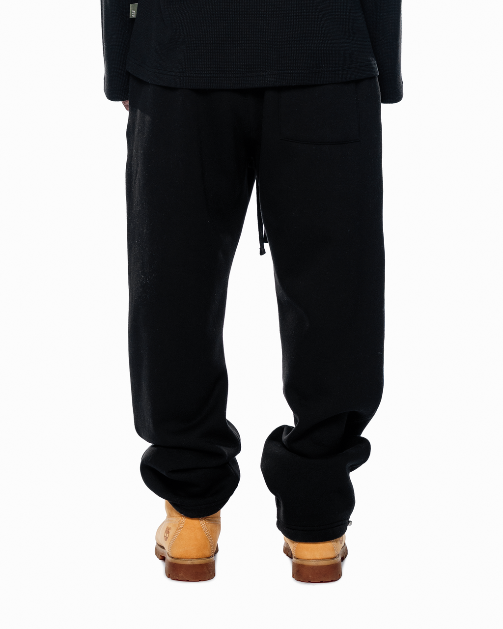BLAACK BASIC SWEATPANTS
