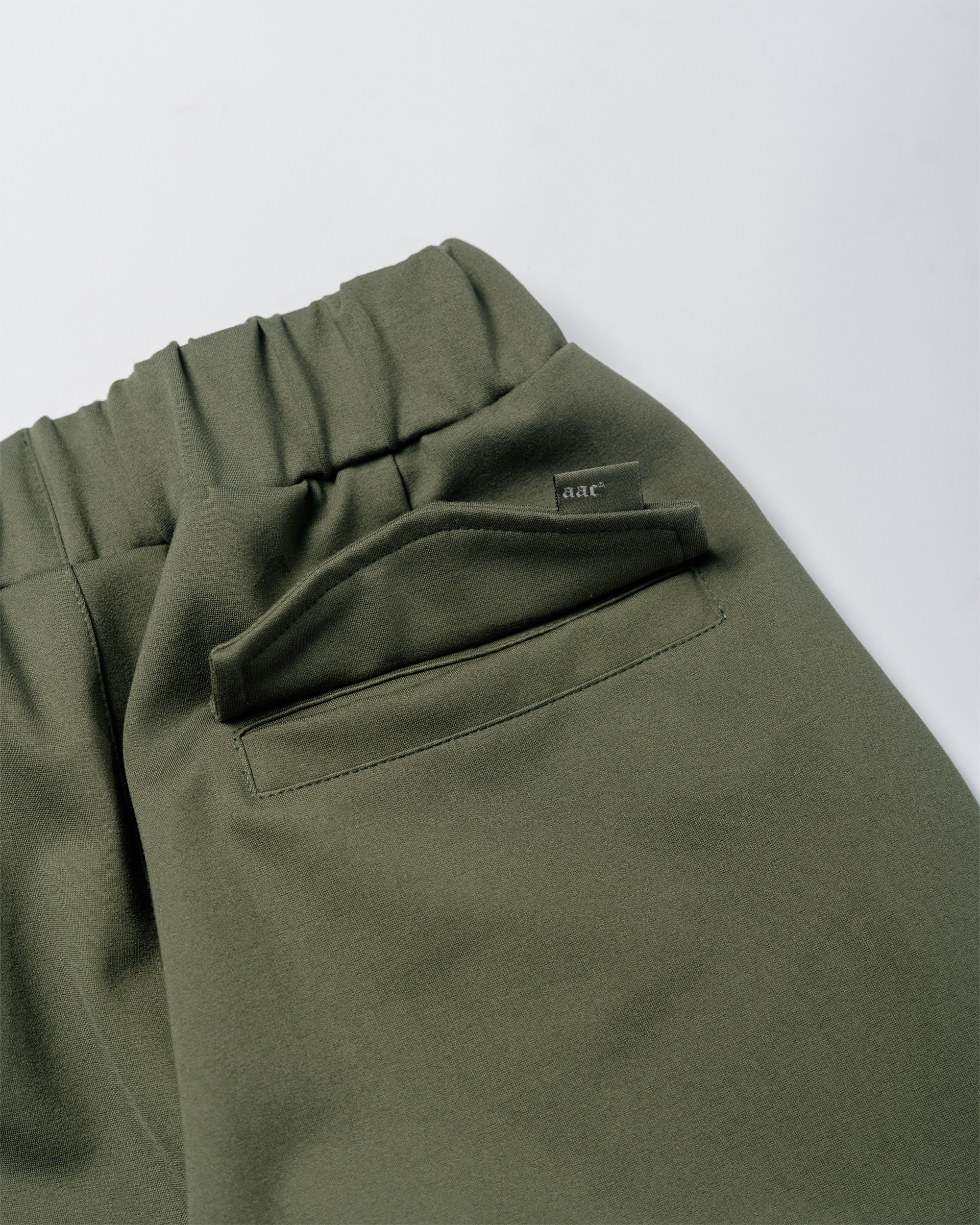 GREEN WIDE LEG TROUSERS