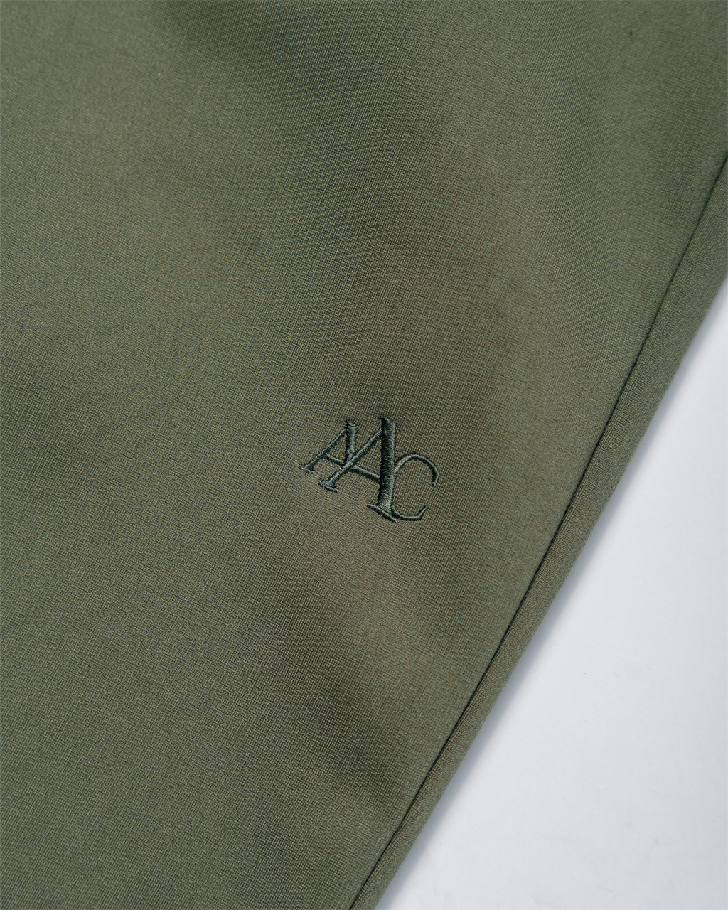 GREEN WIDE LEG TROUSERS