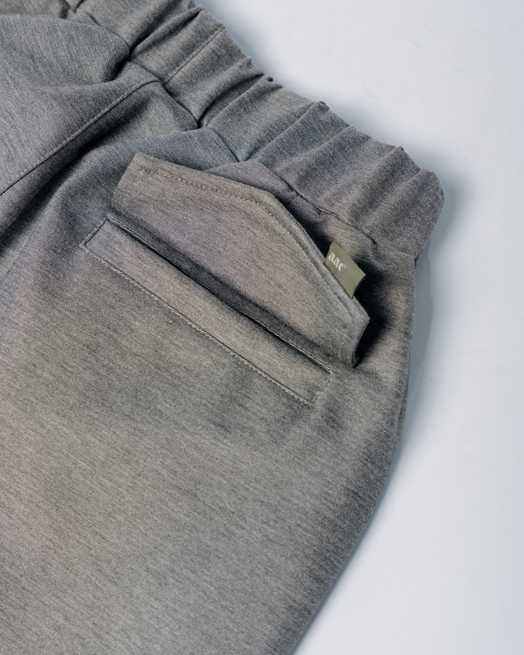 GREY WIDE LEG TROUSERS