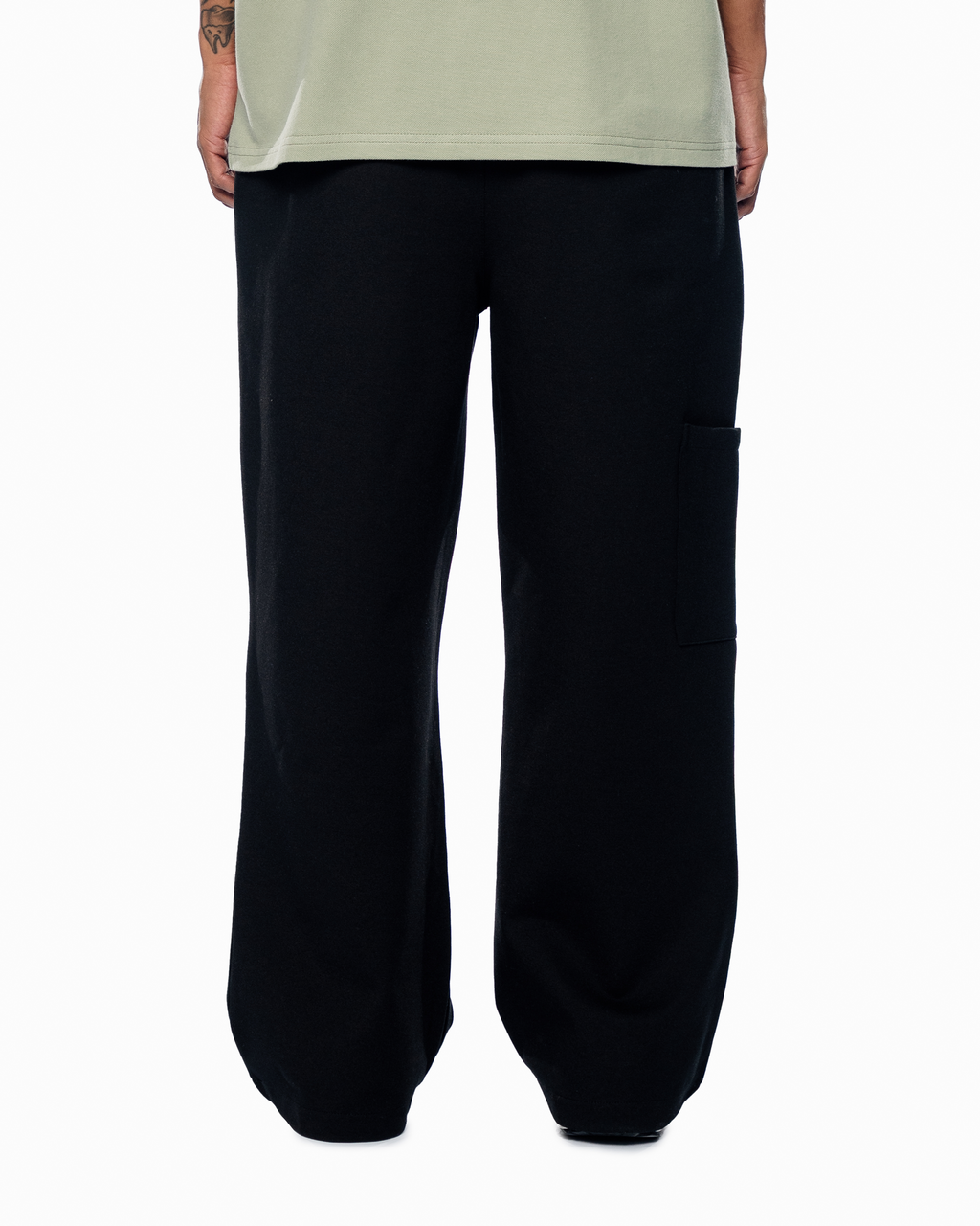 BLAACK WIDE LEG TROUSERS