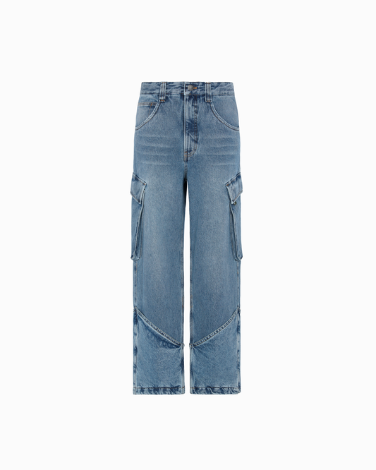 DOUBLE BOOT CARGO DENIM