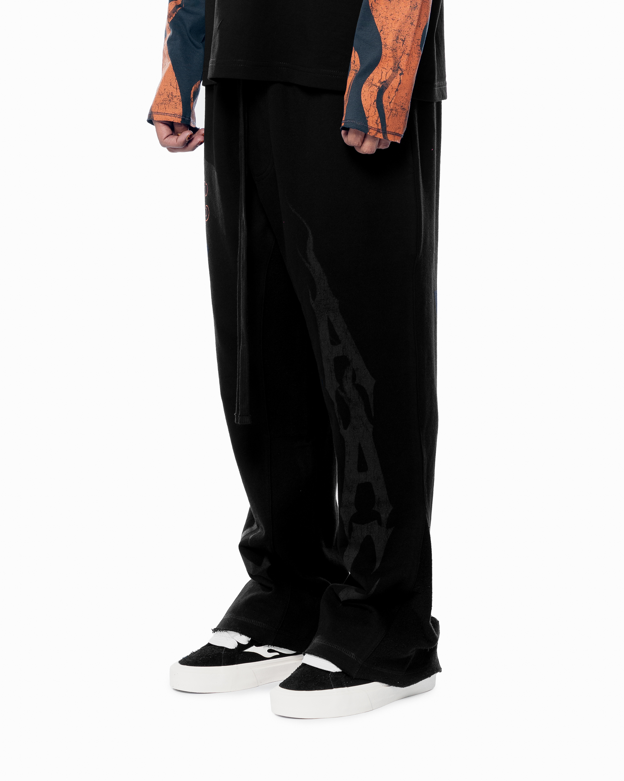 ⁠FLAMESS BLAACK FLAREPANT