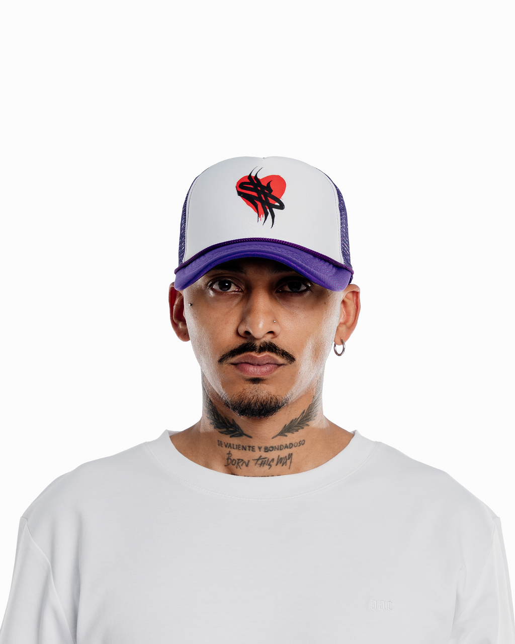 PURPLE HEART$ TRUCKER CAP