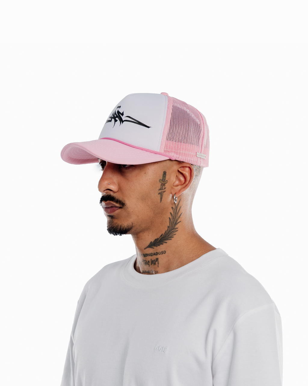 PINK TAG TRUCKER CAP