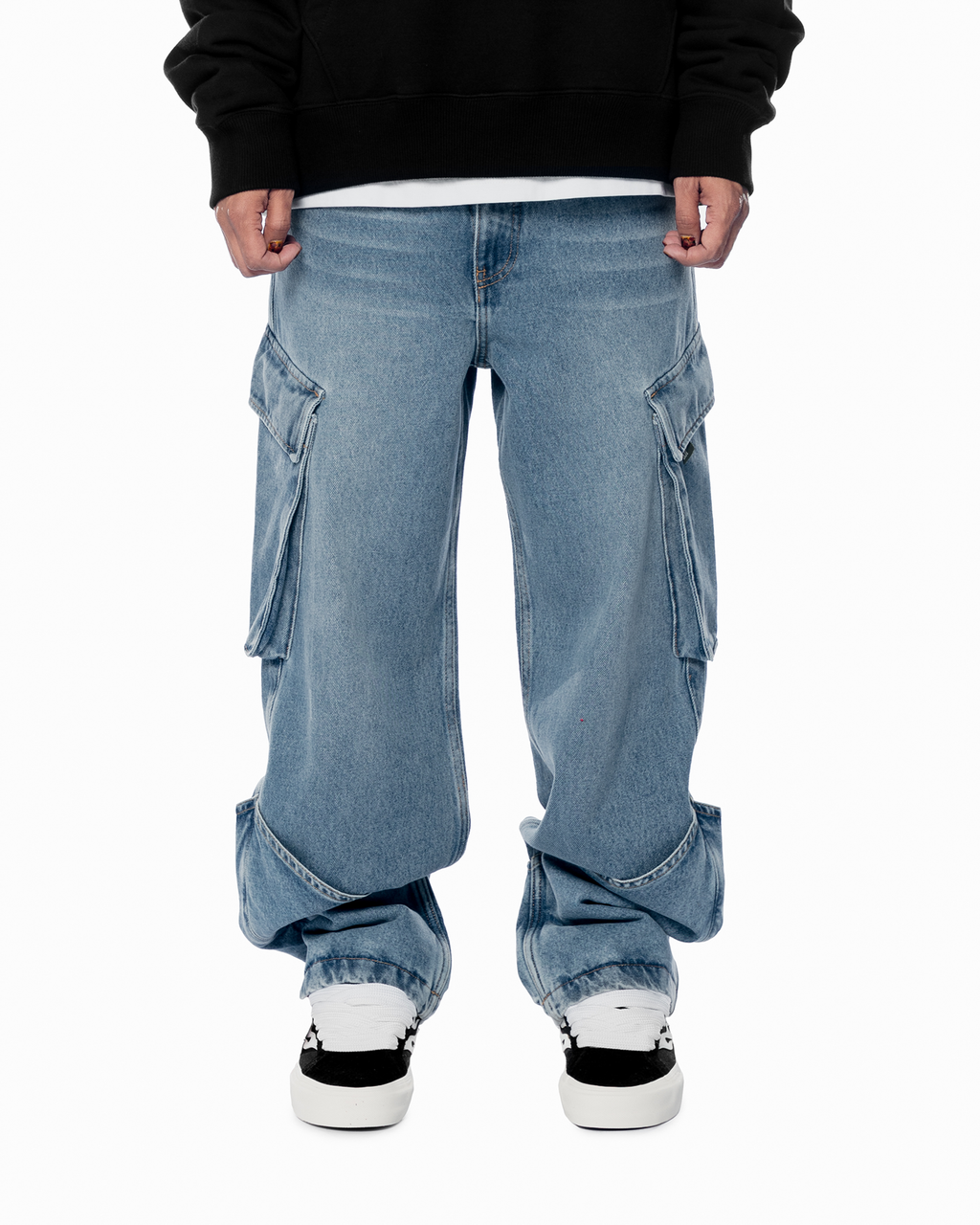 DOUBLE BOOT CARGO DENIM