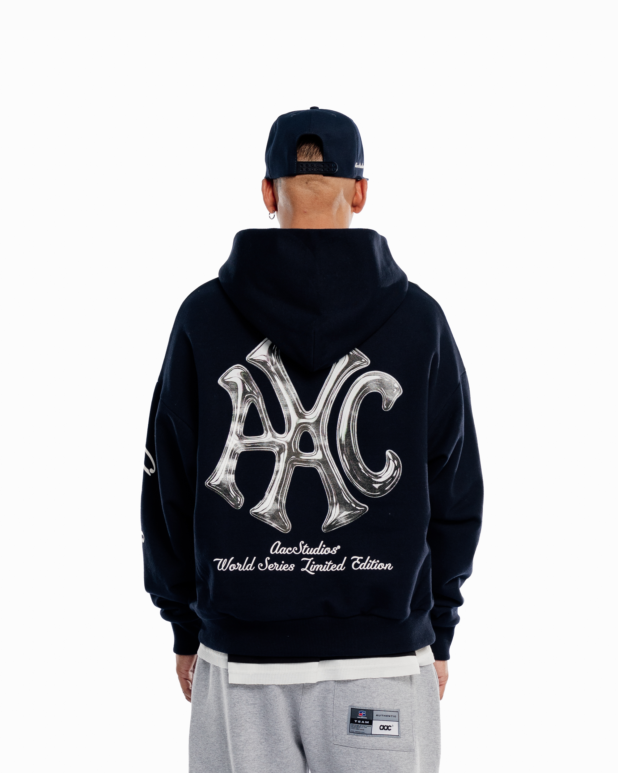 MLB AACSTUDIOS BLUE HOODIE