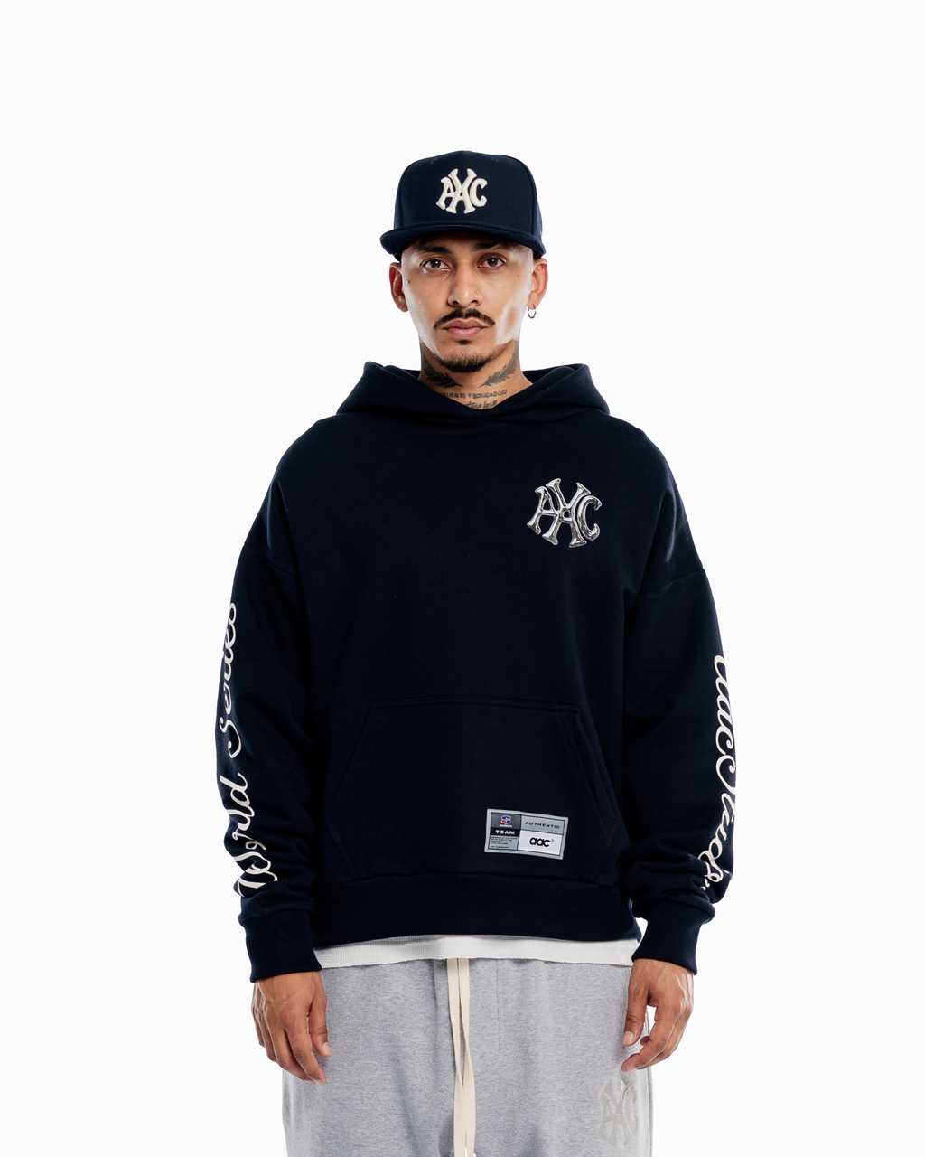 MLB AACSTUDIOS BLUE HOODIE