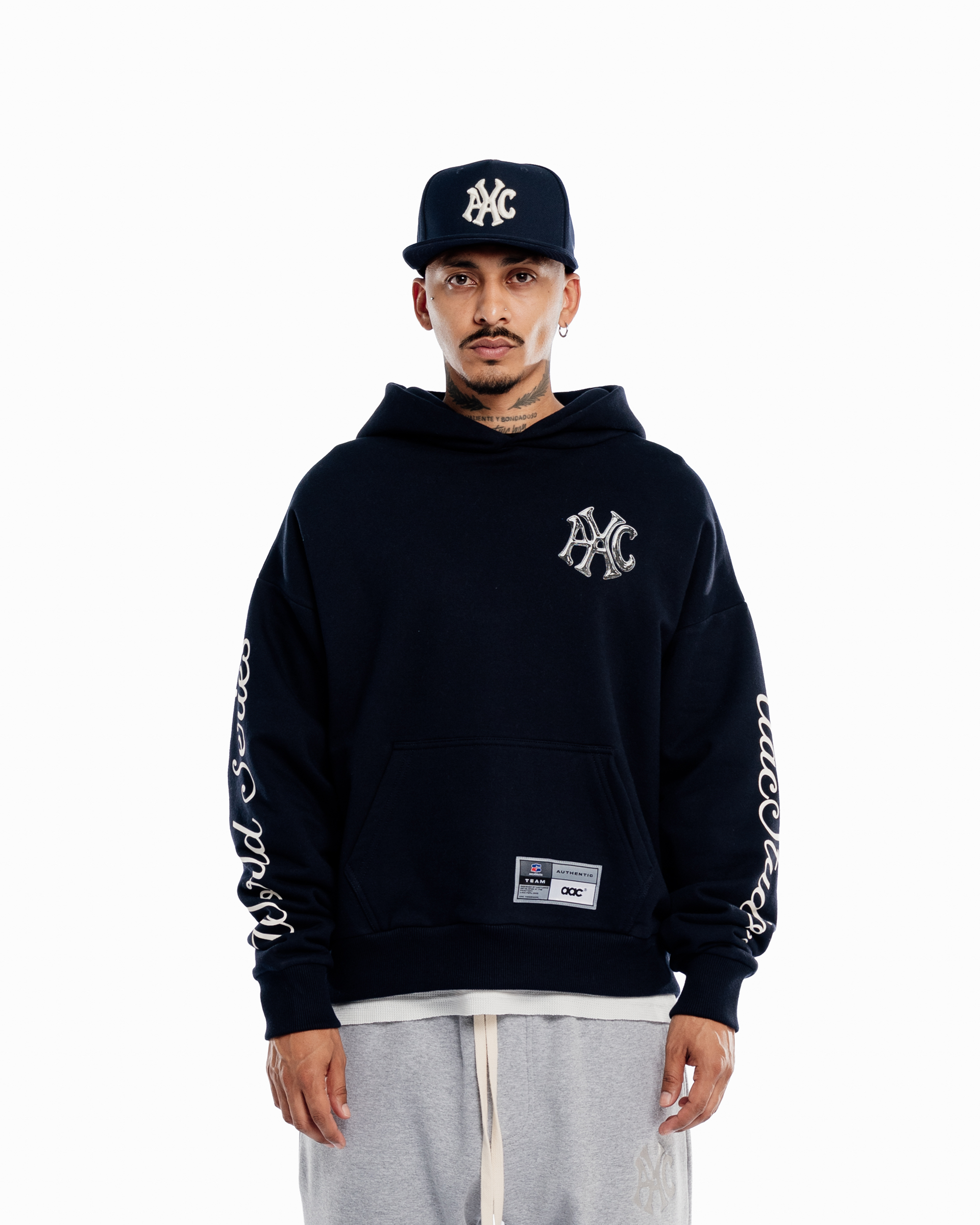 MLB AACSTUDIOS BLUE HOODIE