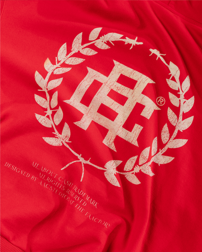 FLAMESSS RED HOODIE