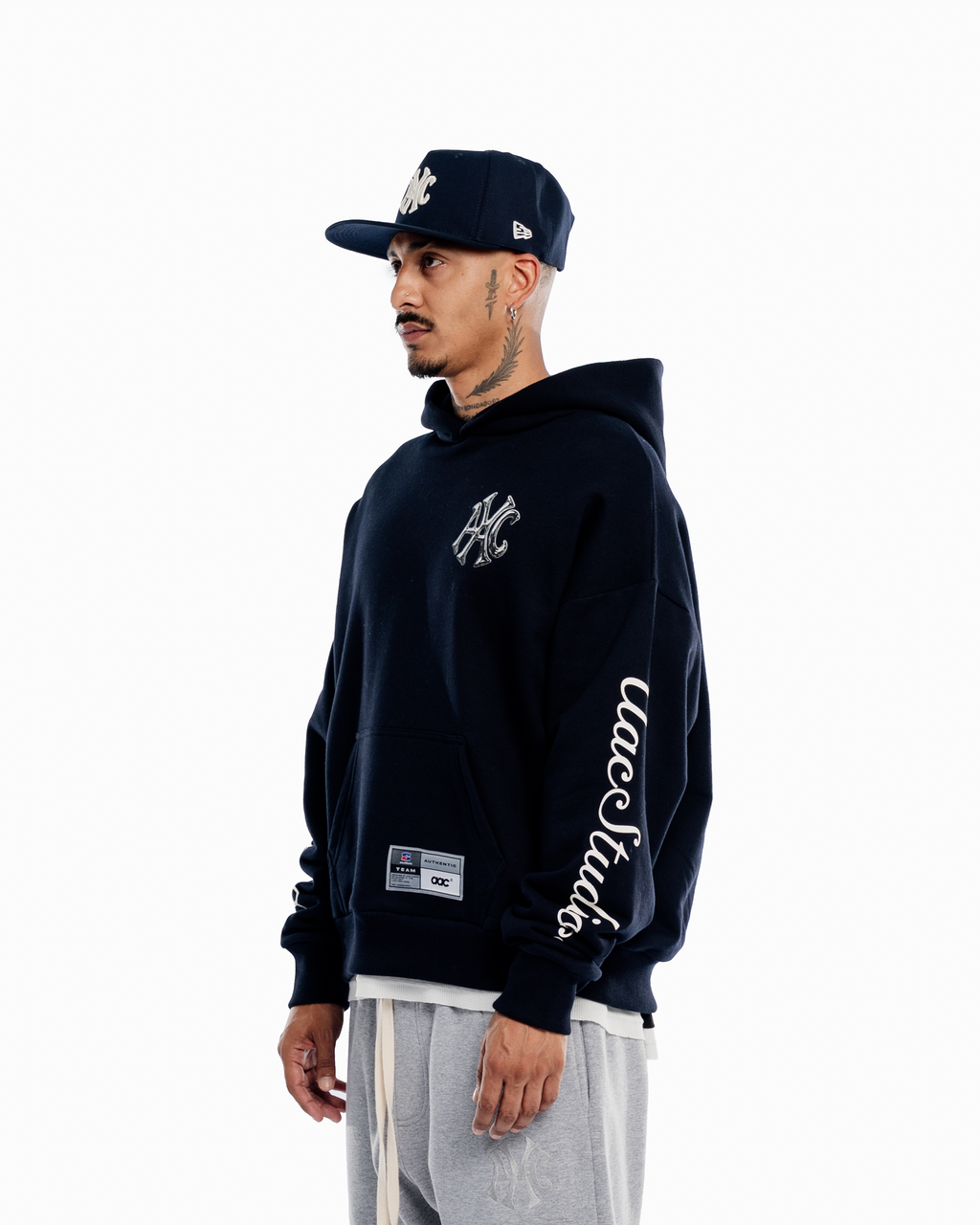 MLB AACSTUDIOS BLUE HOODIE