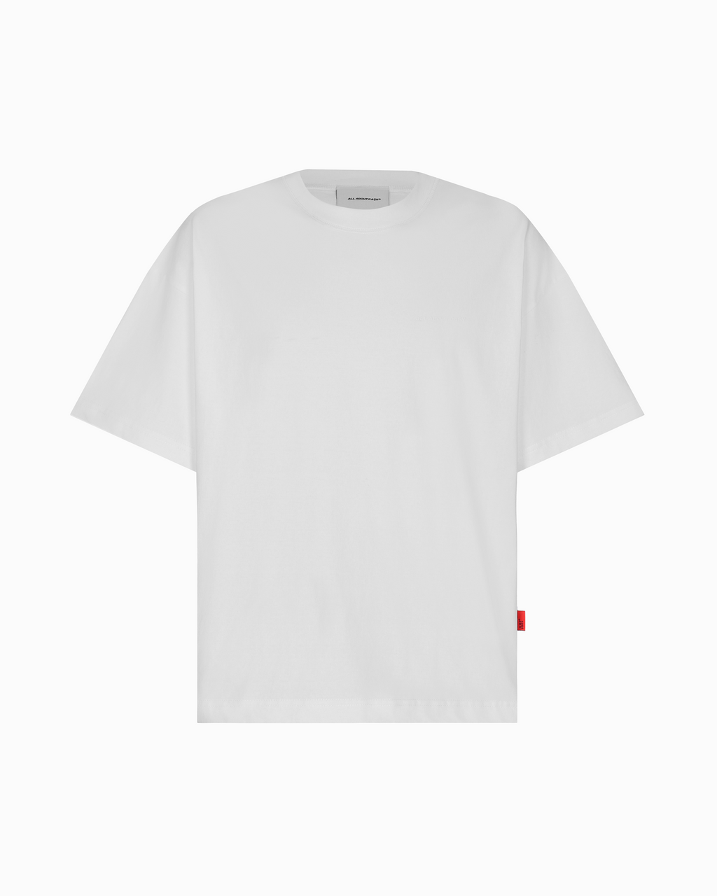 WHITE BASIC TEE